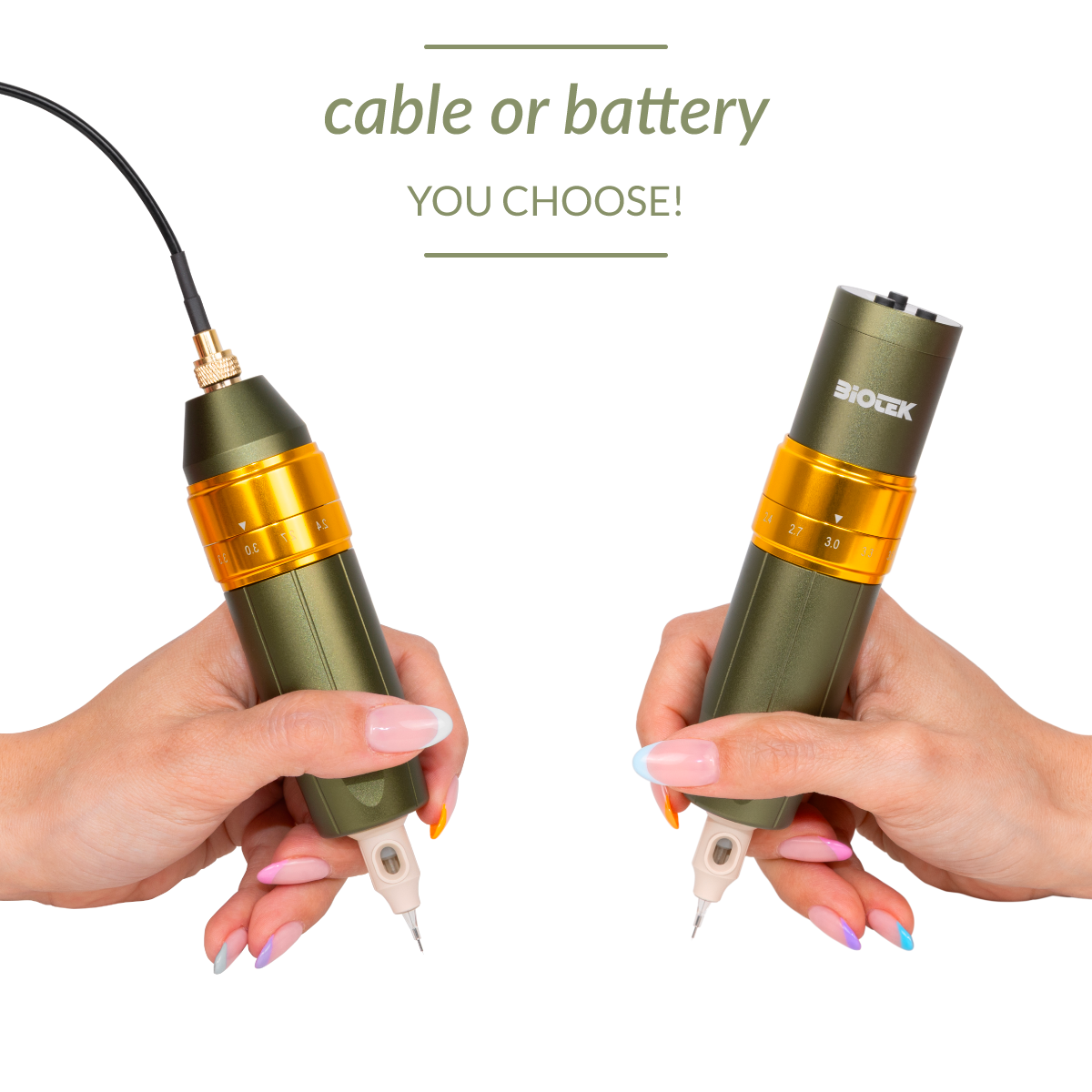 Biotek ERA Astra Dermograph Adjustable Stroke Tattoo & PMU Machine - BVShop