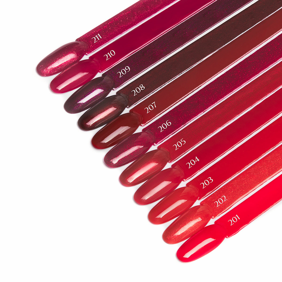 OCHO NAILS Hybrid nail polish red 211 -5 g - BVShop