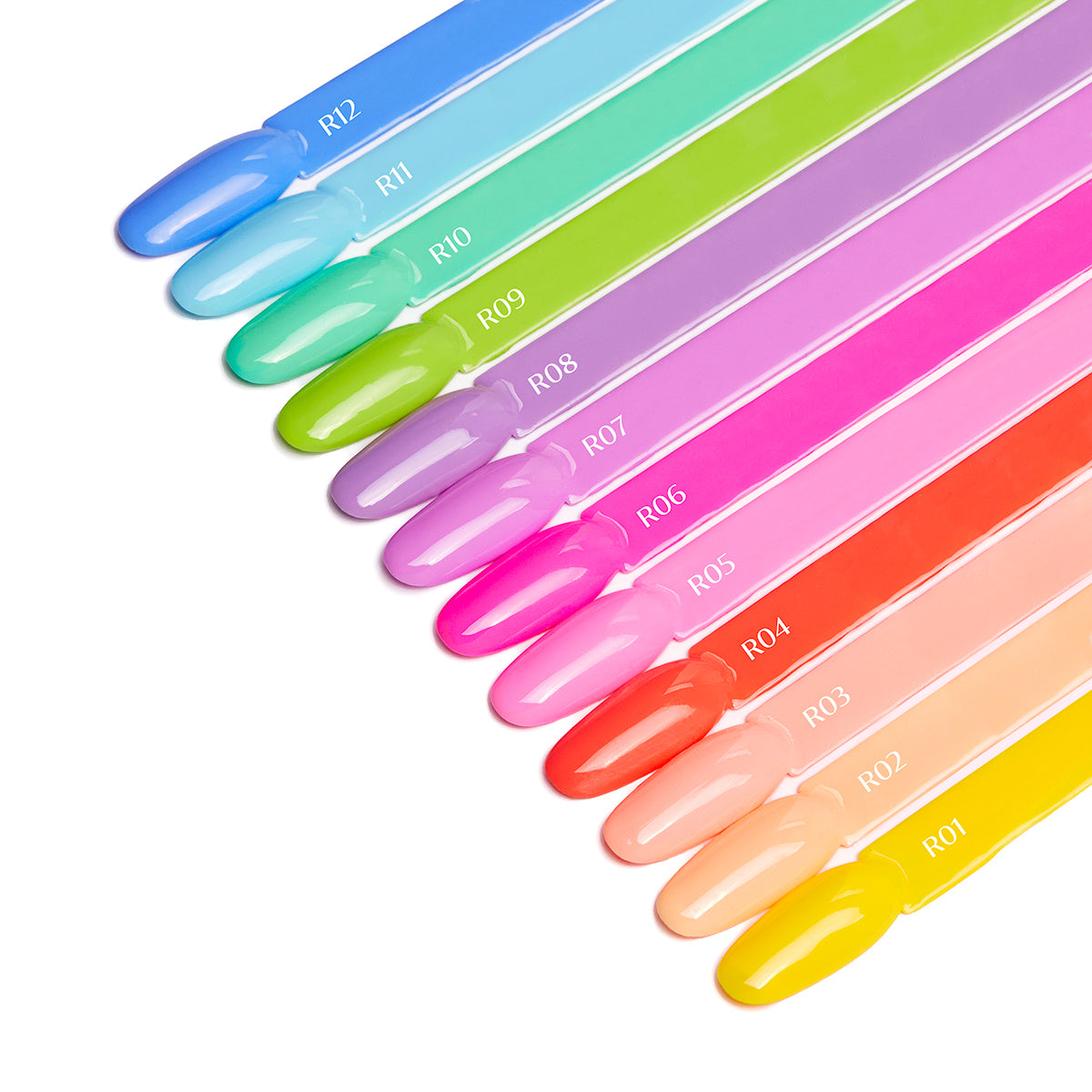 OCHO NAILS Hybrid nail polish rainbow R12 -5 g - BVShop