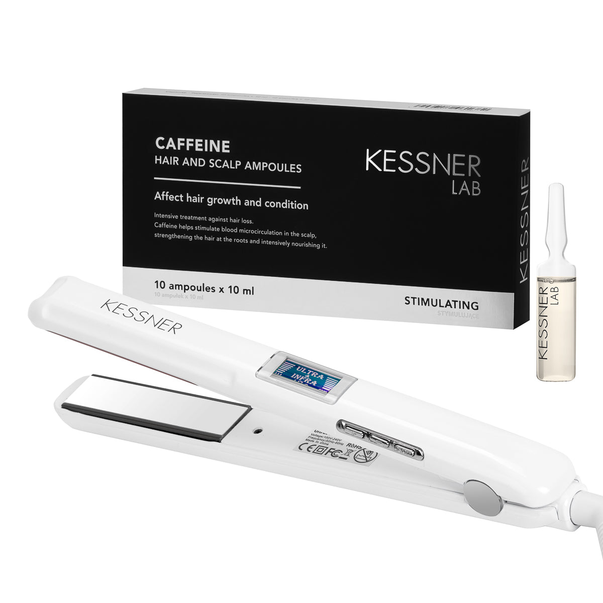 Kessner Lab Caffeine Hair Care and Ampoules Set - BVShop