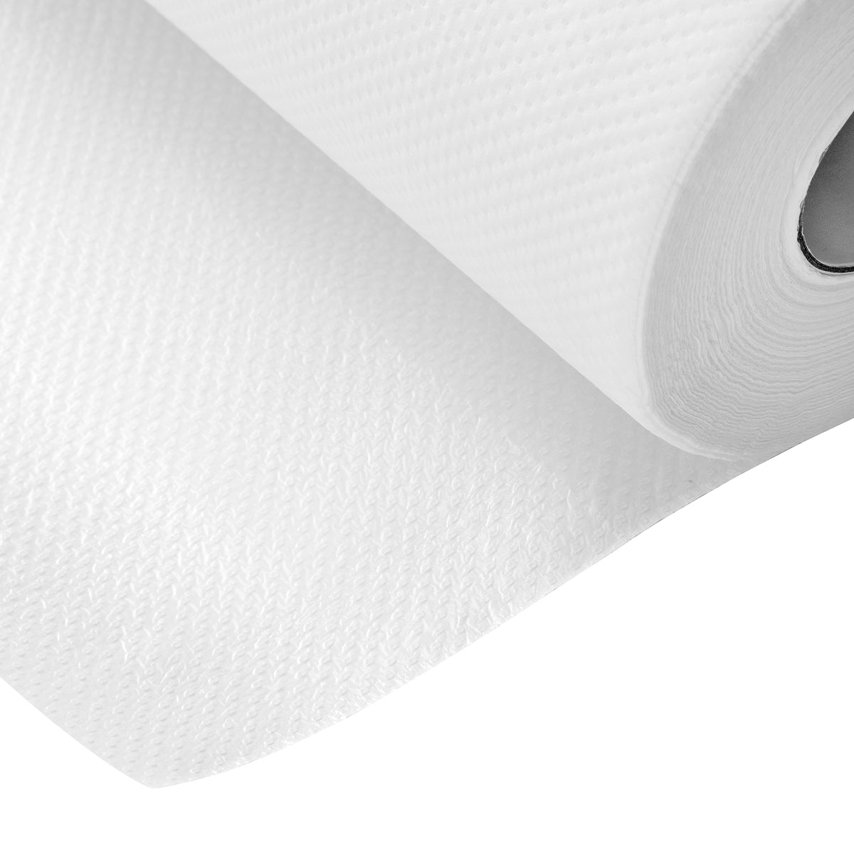 Disposable paper sheet with plastic coating, 50 x 40 m, white - BVShop