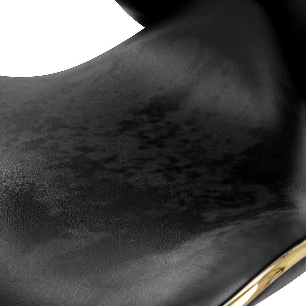 Gabbiano cosmetic stool Q-4599G black V2 - BVShop