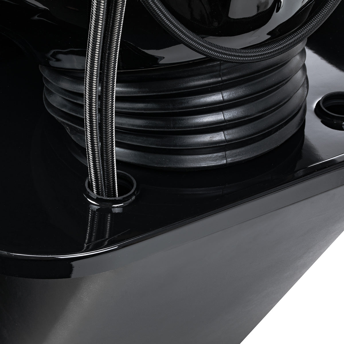 Gabbiano Ines Lavacabezas Eléctrico Con Masaje – Negro · Detalle de fijación