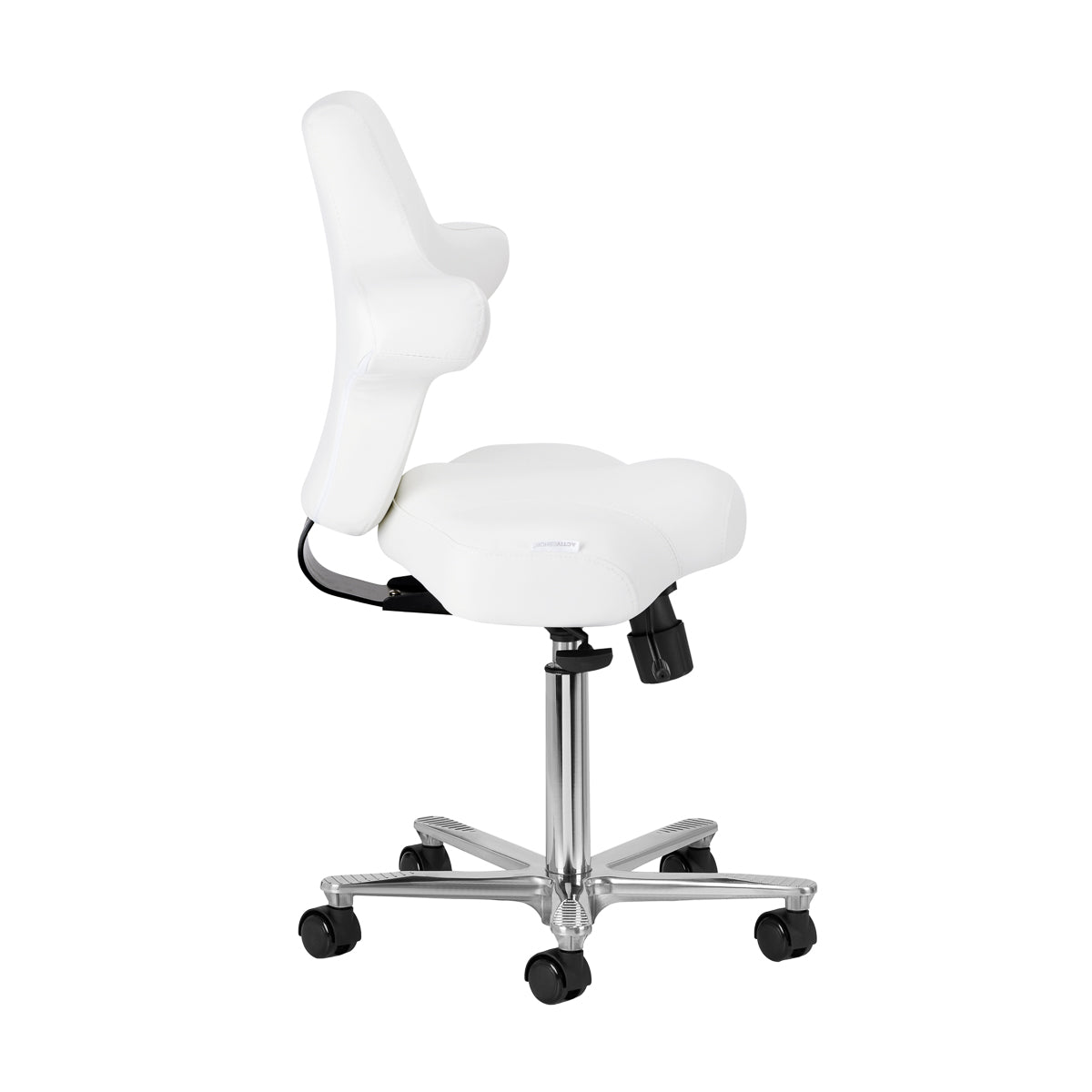 Azzurro Special 152 Silla De Trabajo – Blanca Nieve · Vista lateral