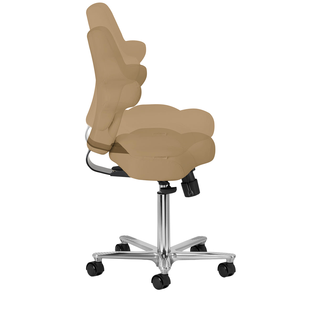 Azzurro Special 152 Silla De Trabajo – Beige · Vista lateral