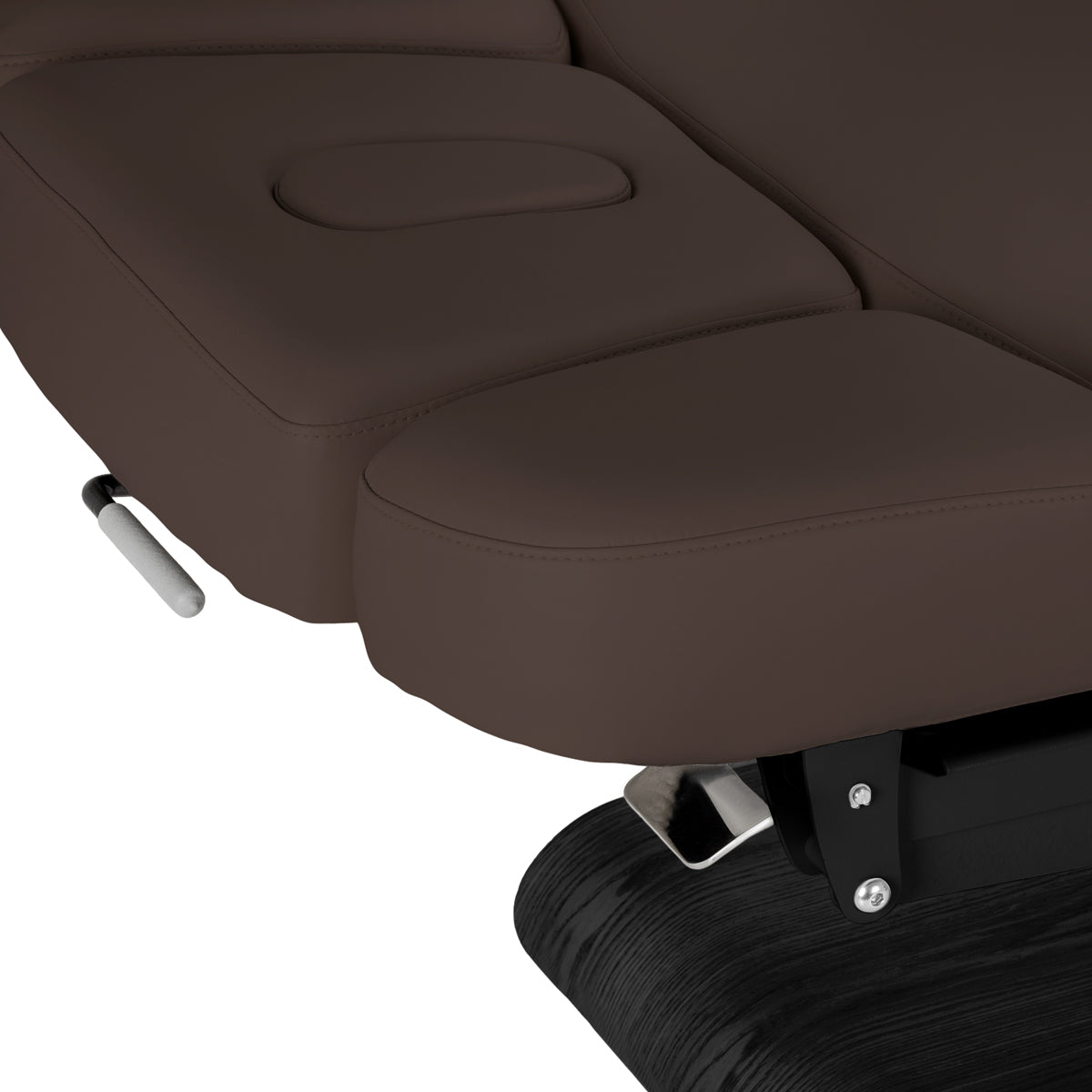 Camilla SPA Eléctrica Sillon Relax – Marrón Oscuro, Base Negro · Reposacabezas