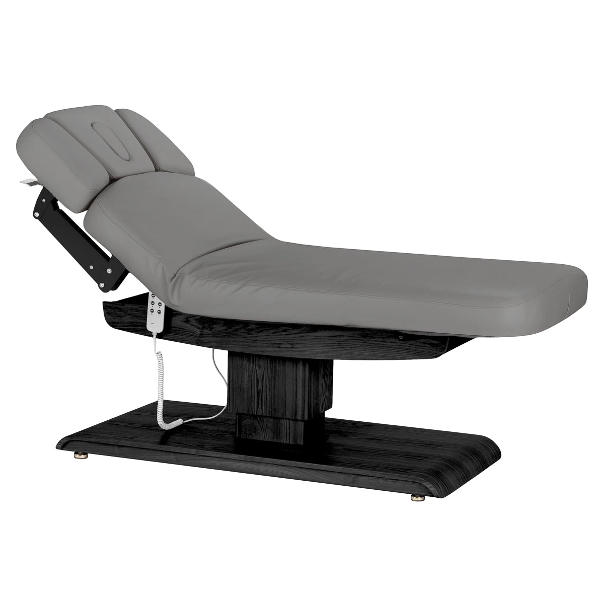 Camilla SPA Eléctrica Sillon Relax – Gris, Base Negro · Posición reclinada