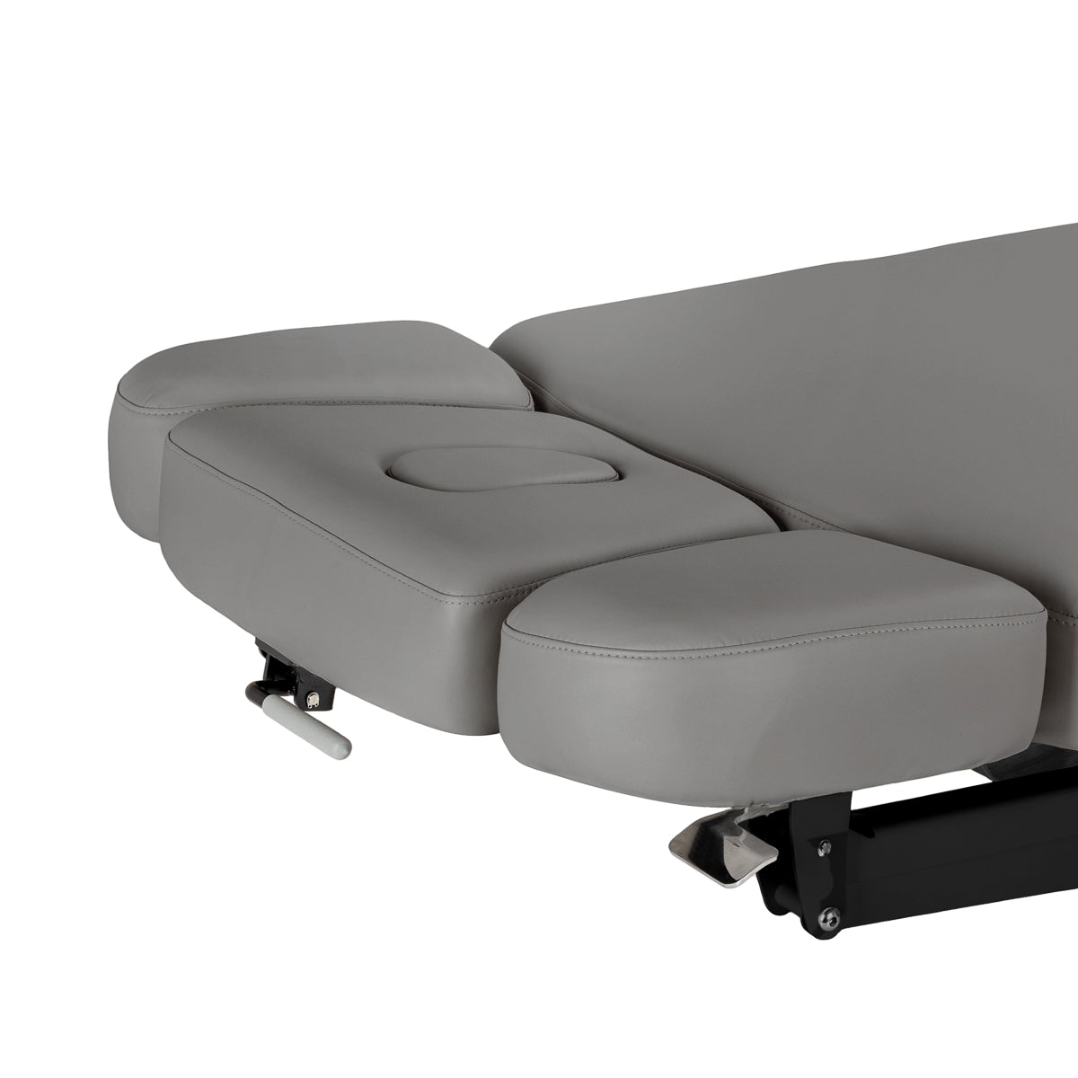 Camilla SPA Eléctrica Sillon Relax – Gris, Base Negro · Laterales del reposacabezas