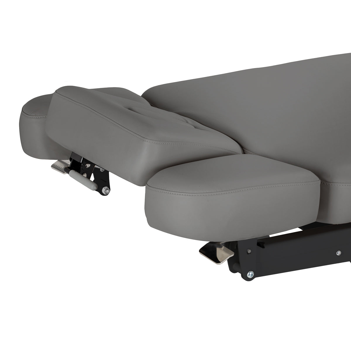 Camilla SPA Eléctrica Sillon Relax – Gris, Base Negro · Laterales del reposacabezas