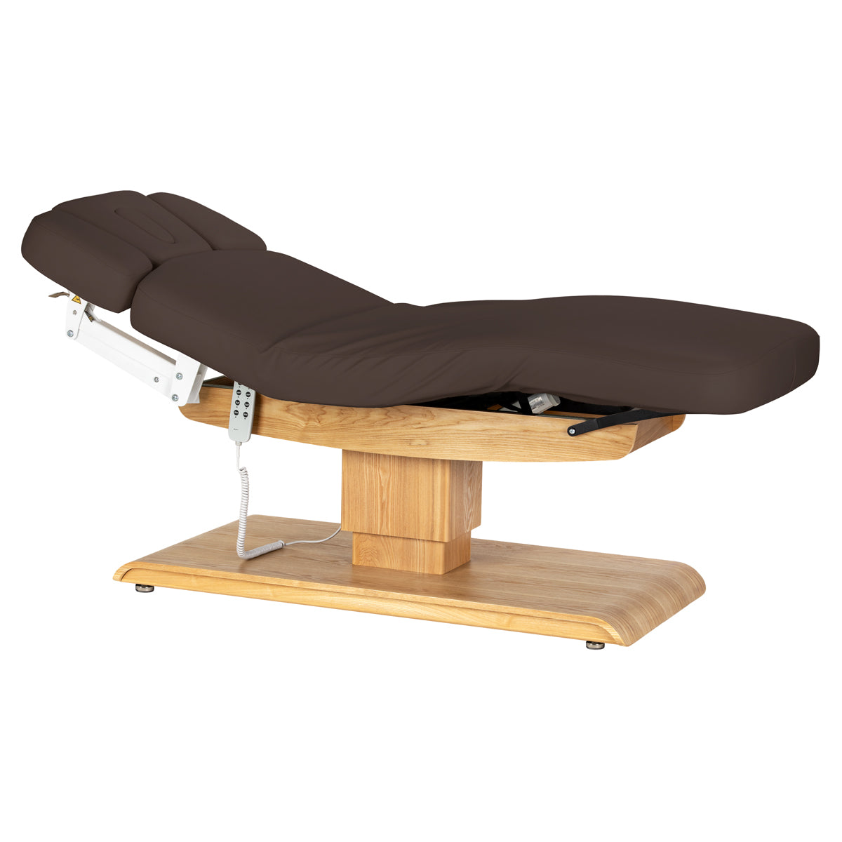 Sillon Relax · marrón oscuro / marrón claro · posición semitumbada