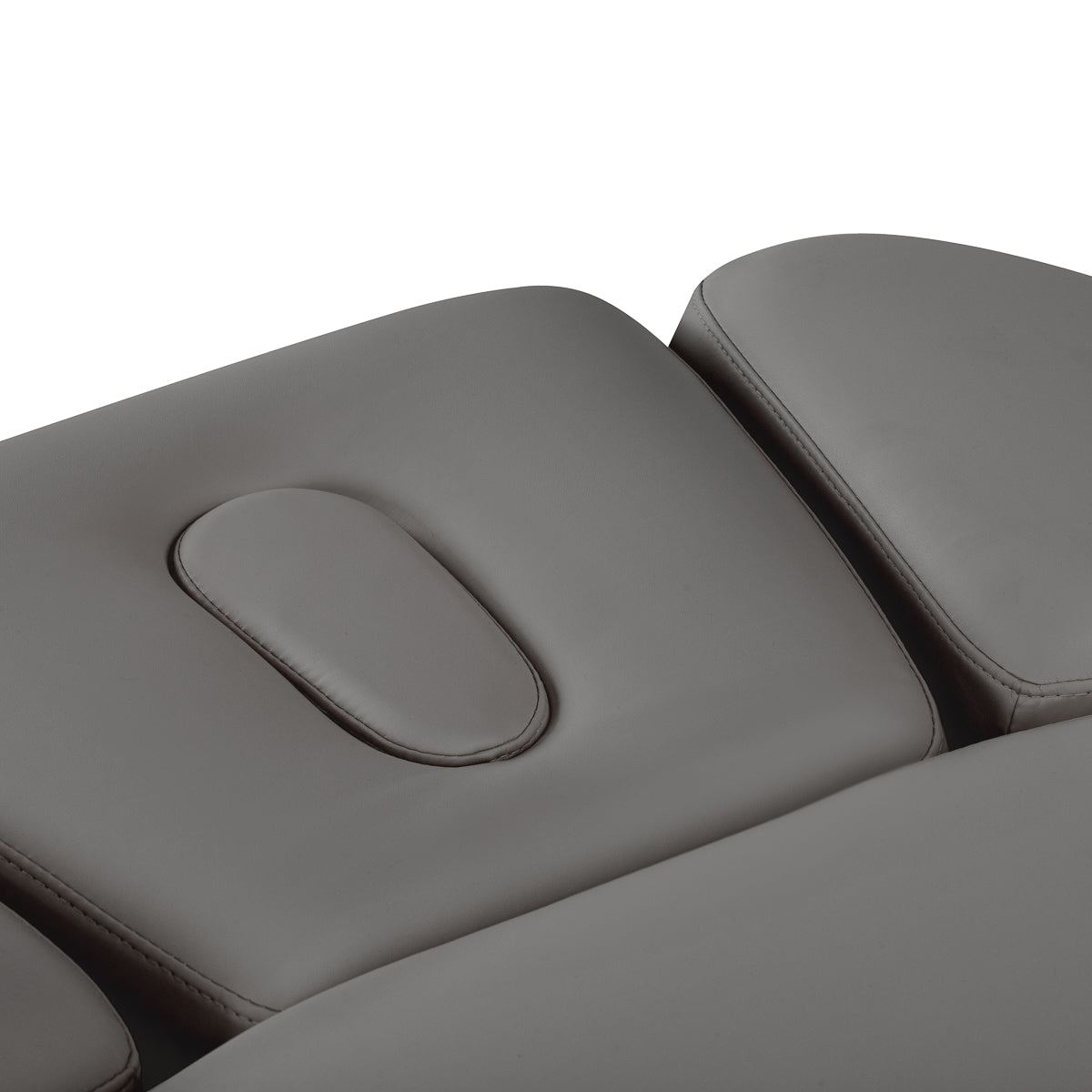 Sillon Relax · gris / marrón claro · reposacabezas y abertura facial