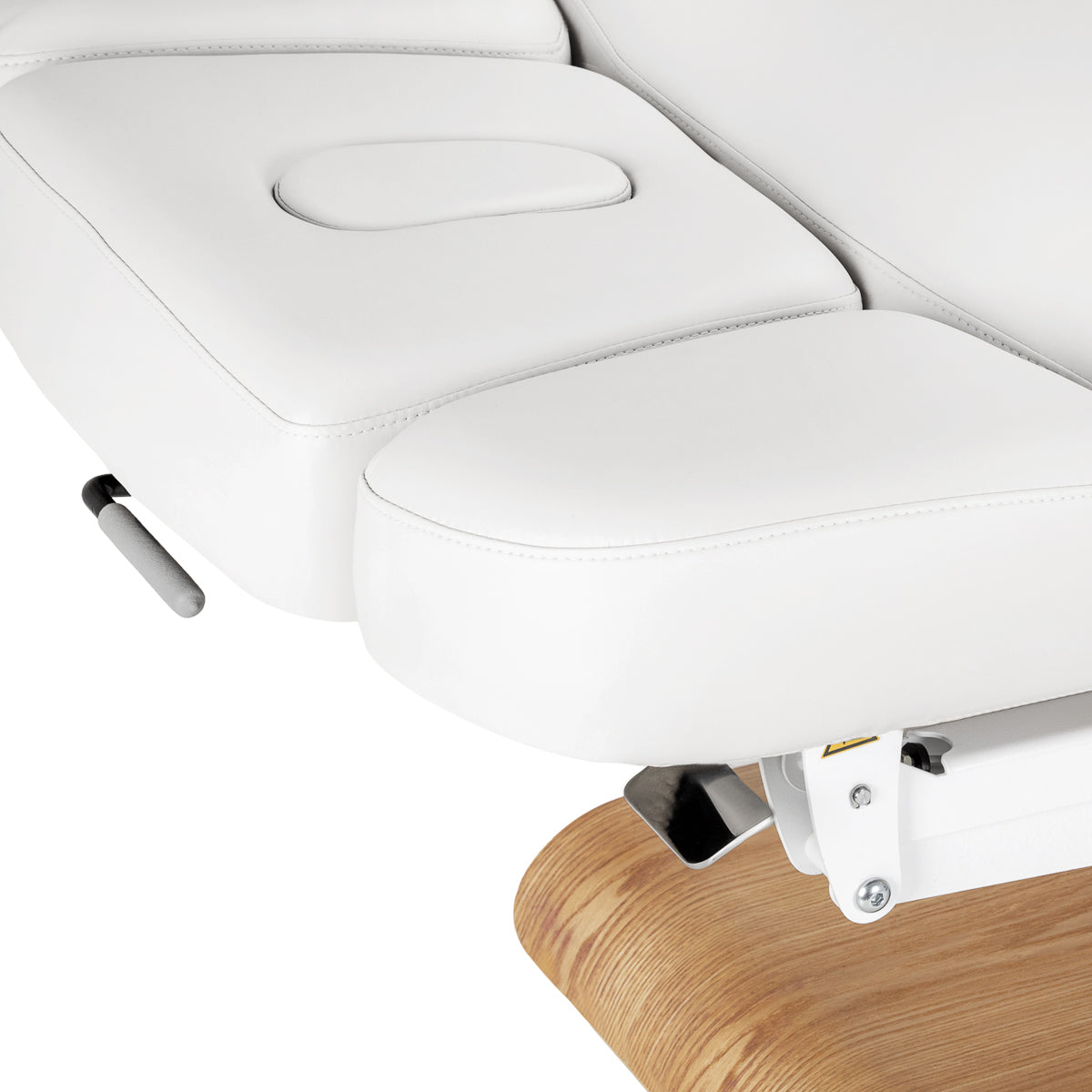 Sillon Relax · blanco / marrón claro · reposacabezas y abertura facial