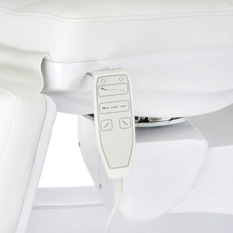 Mazaro Electric Beauty Chair BR-6672B White - BVShop
