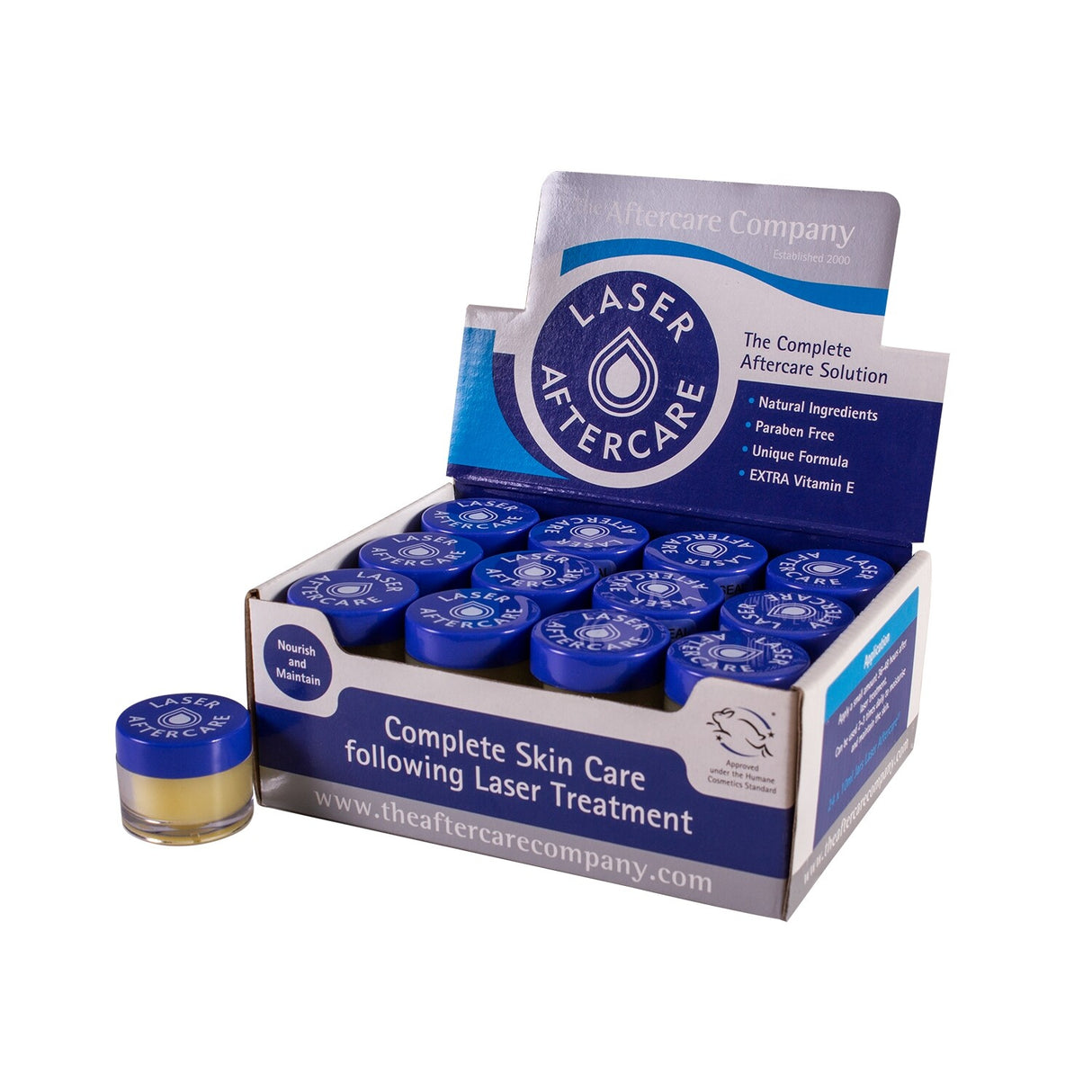 Laser Aftercare 24 pack cream for professional studio aftercare