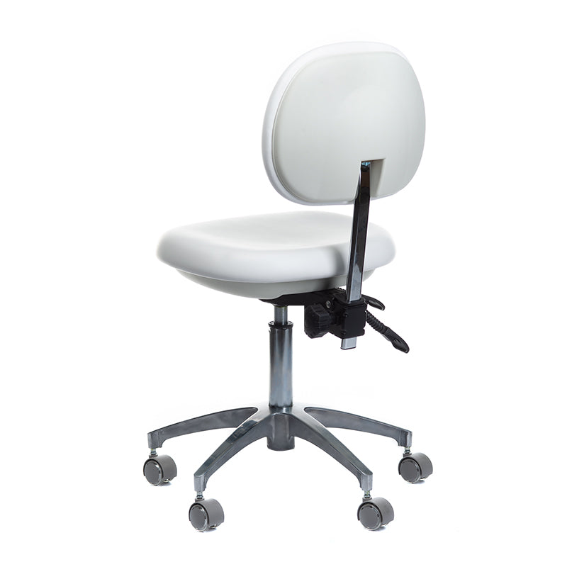 Taboret medyczny z oparciem BD-Y941 White - BVShop