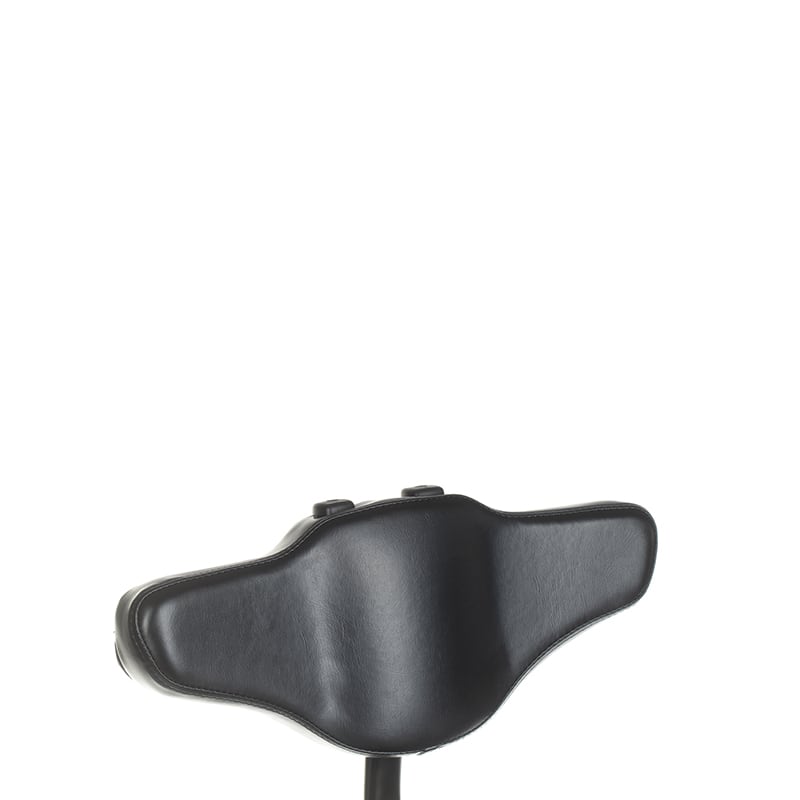 Taboret tatuażysty obrotowy z oparciem JUHO INKOO - BVShop