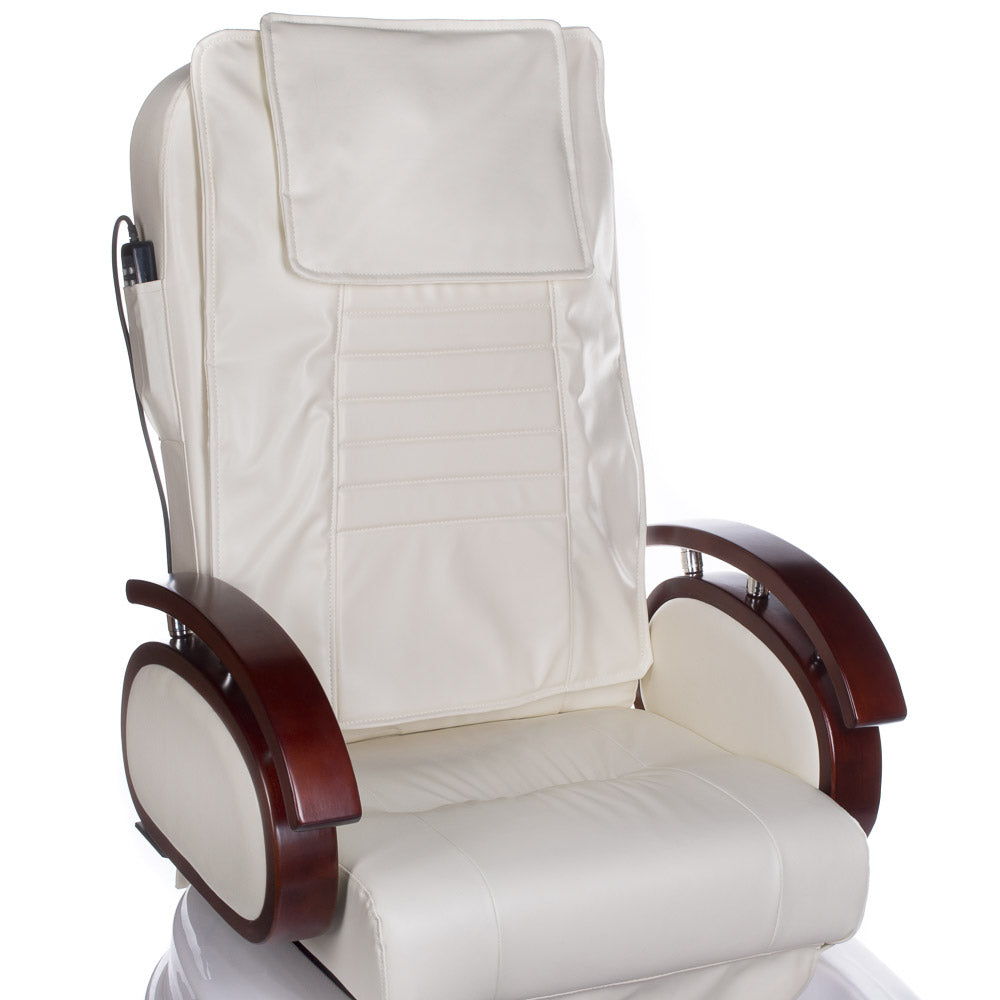 Fotel do pedicure z masażem BR-2307 Kremowy - BVShop