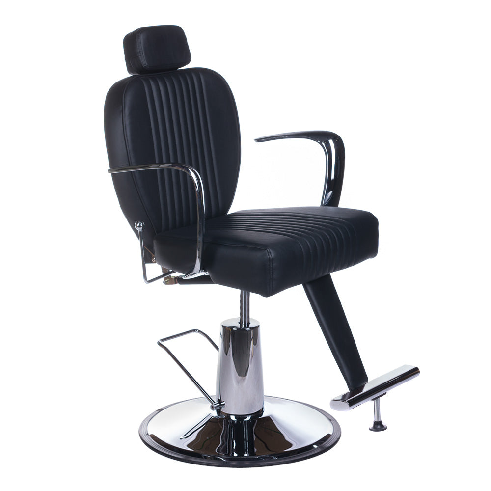 Barber chair BJORN BH-3318 Light gray - BVShop