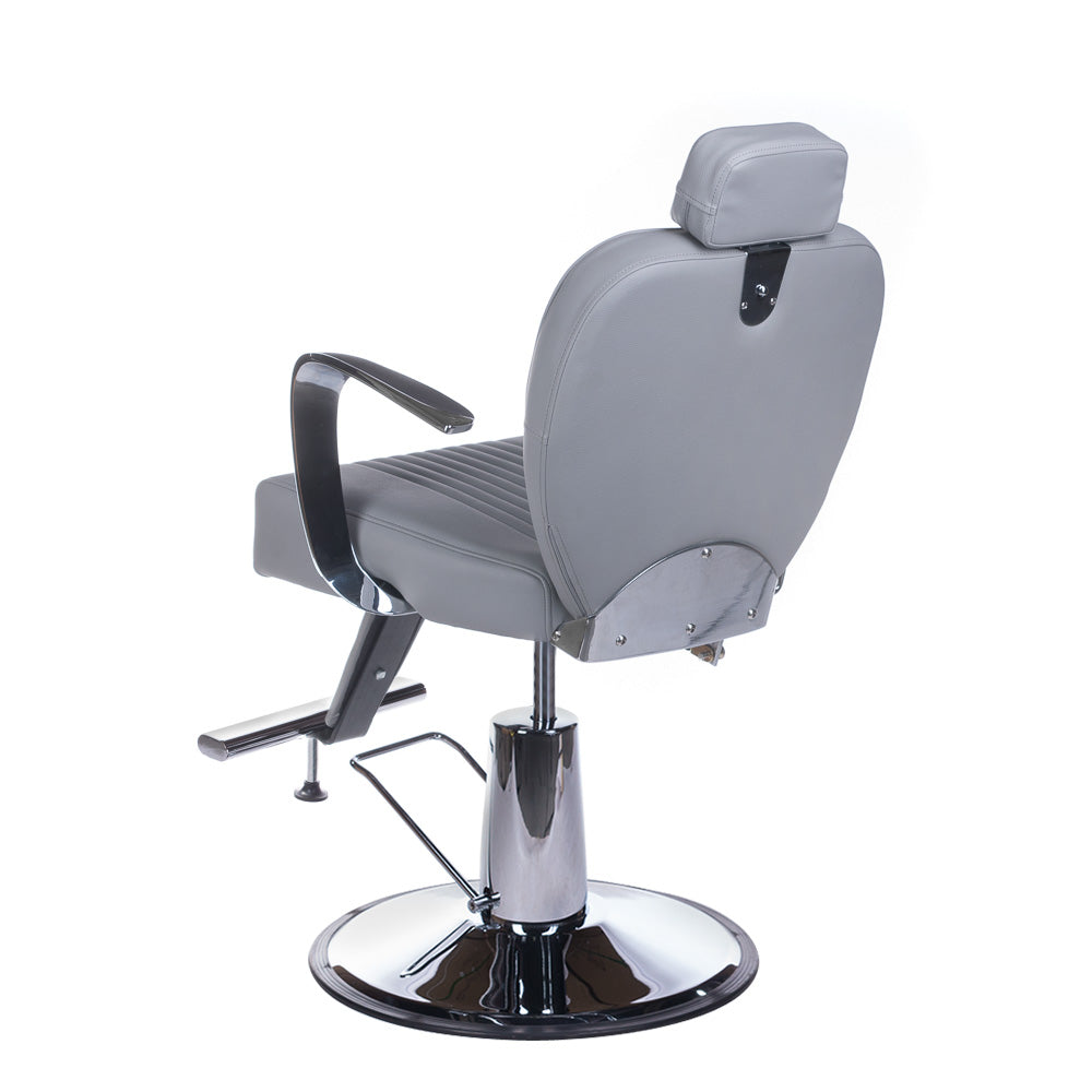 Fotel barberski OLAF BH-3273 Light gray - BVShop
