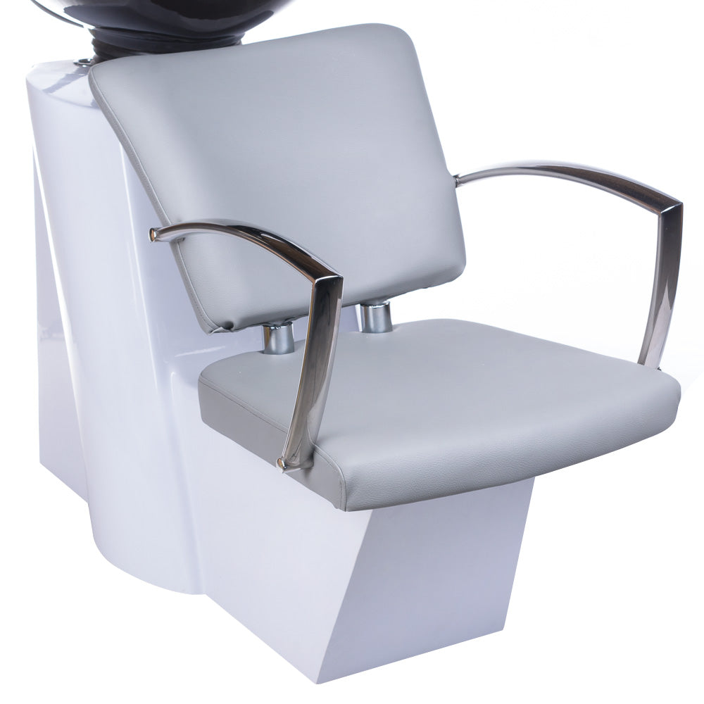 2-Myjnia fryzjerska LIVIO jasno szara BH-8012-2