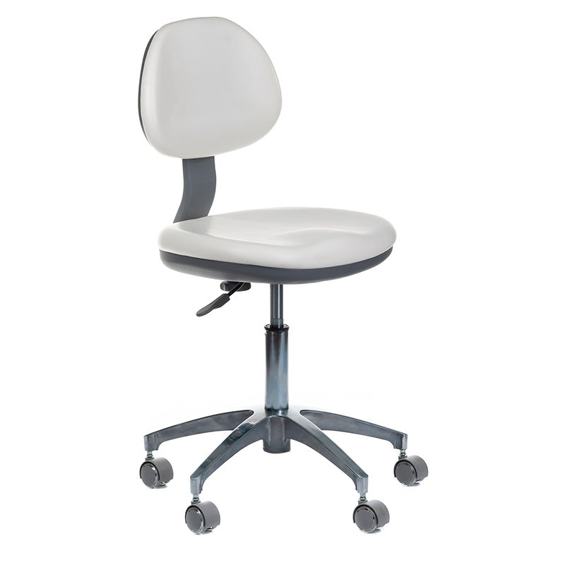 Taboret medyczny z oparciem BD-Y942 White - BVShop