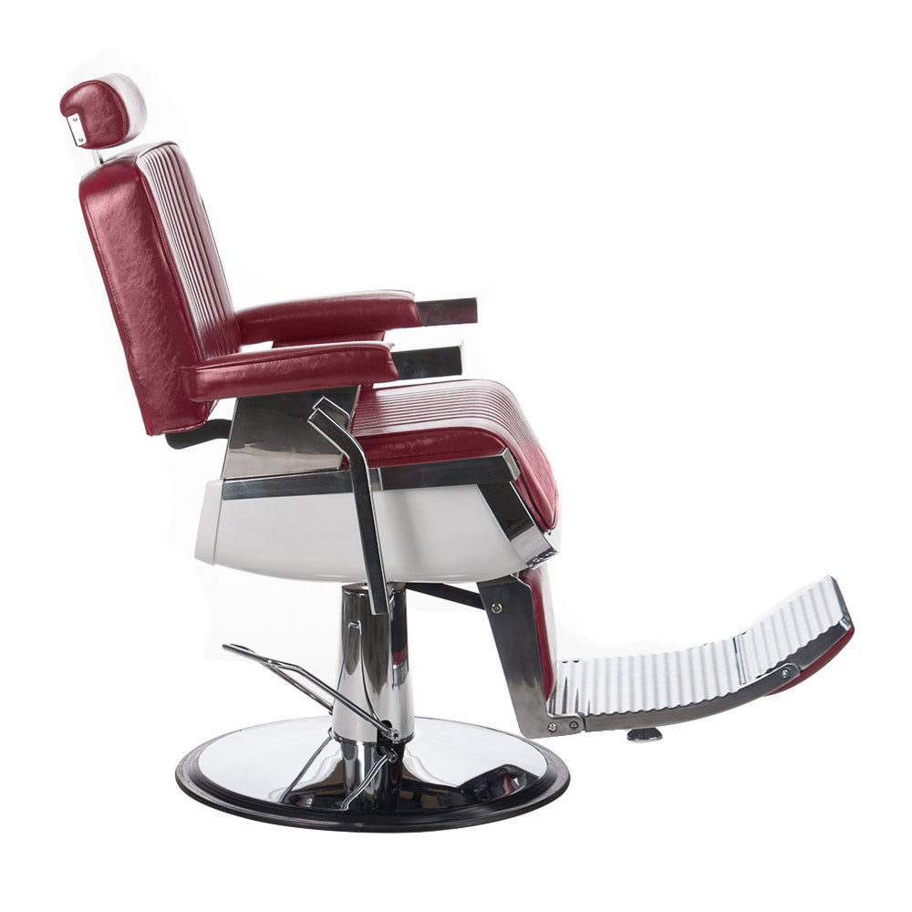 Fotel barberski LUMBER BH-31823 Cherry Red - BVShop
