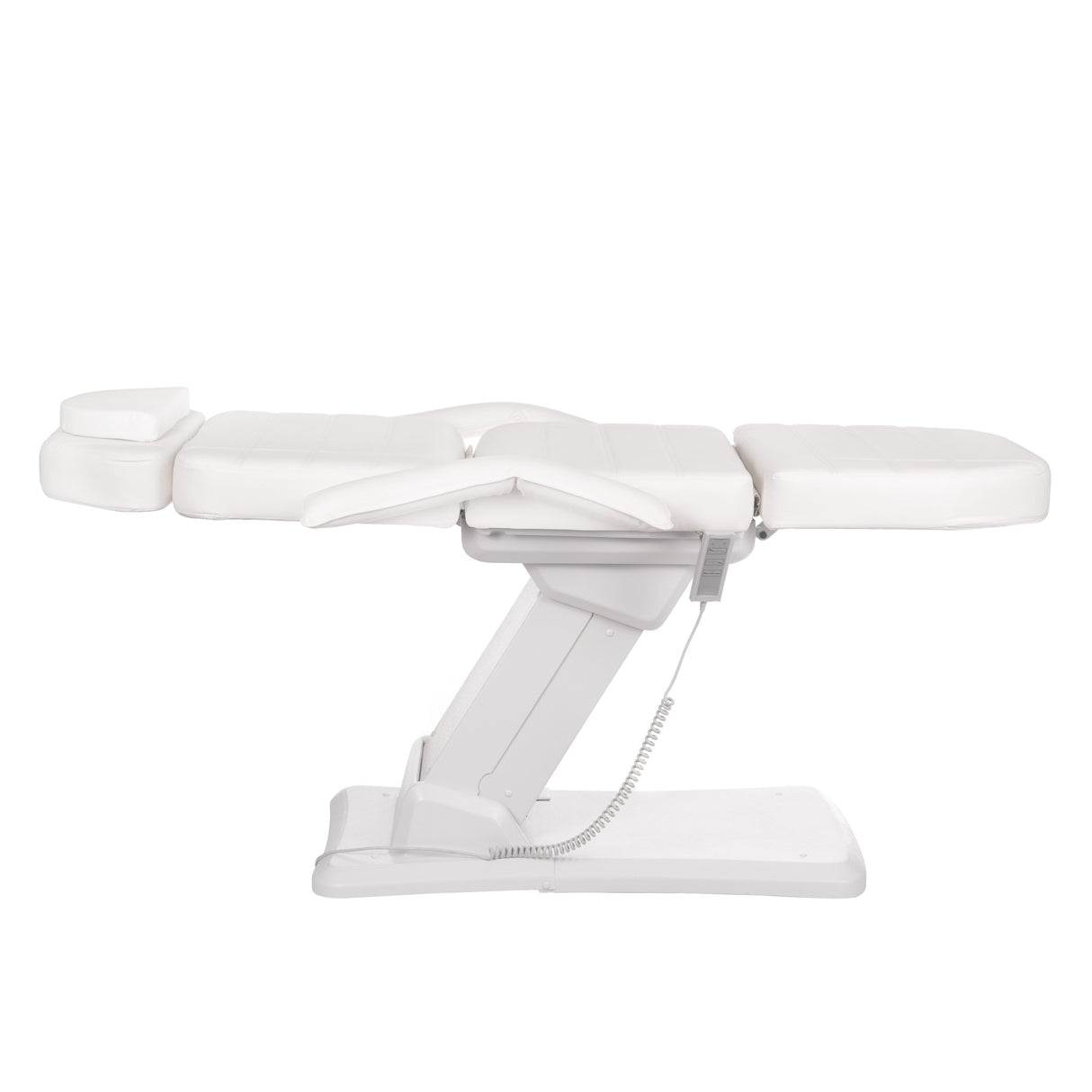 Electric cosmetic chair BR-6622 White - BVShop