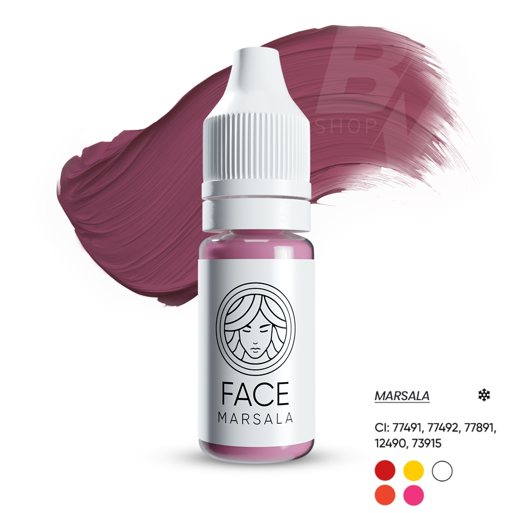 FACE Línea Híbrida MARSALA (6ml/12ml)