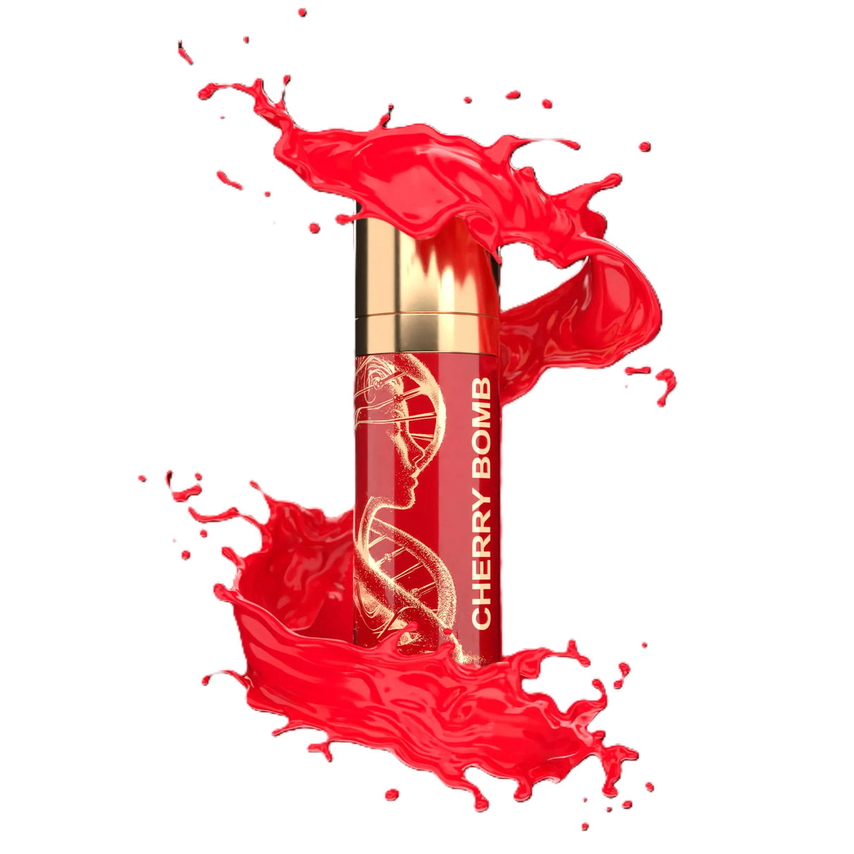 BROW DADDY × DNA Pigments Colección Oro Labios Cherry Bomb