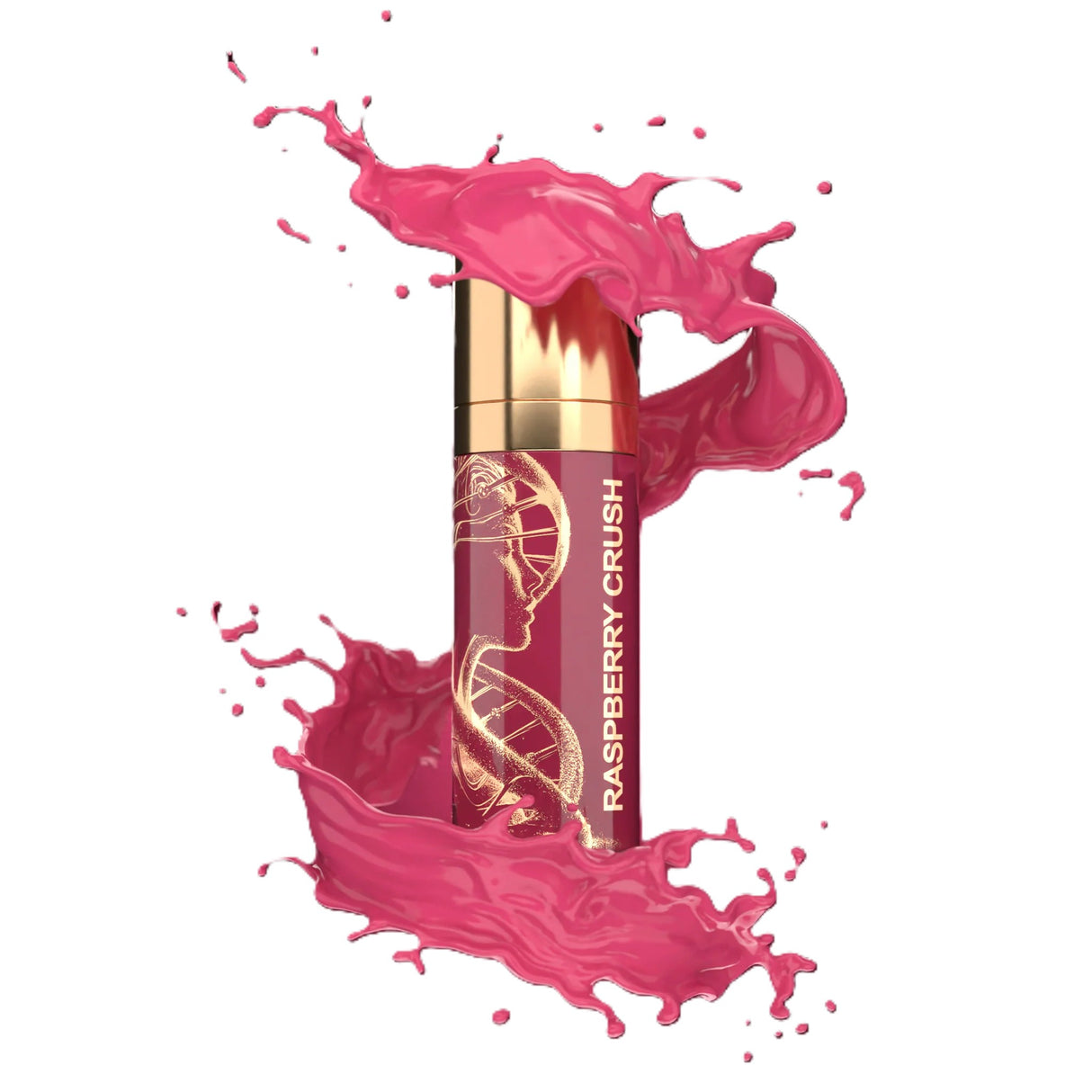 BROW DADDY × DNA Pigments Colección Oro Labios Raspberry Crush