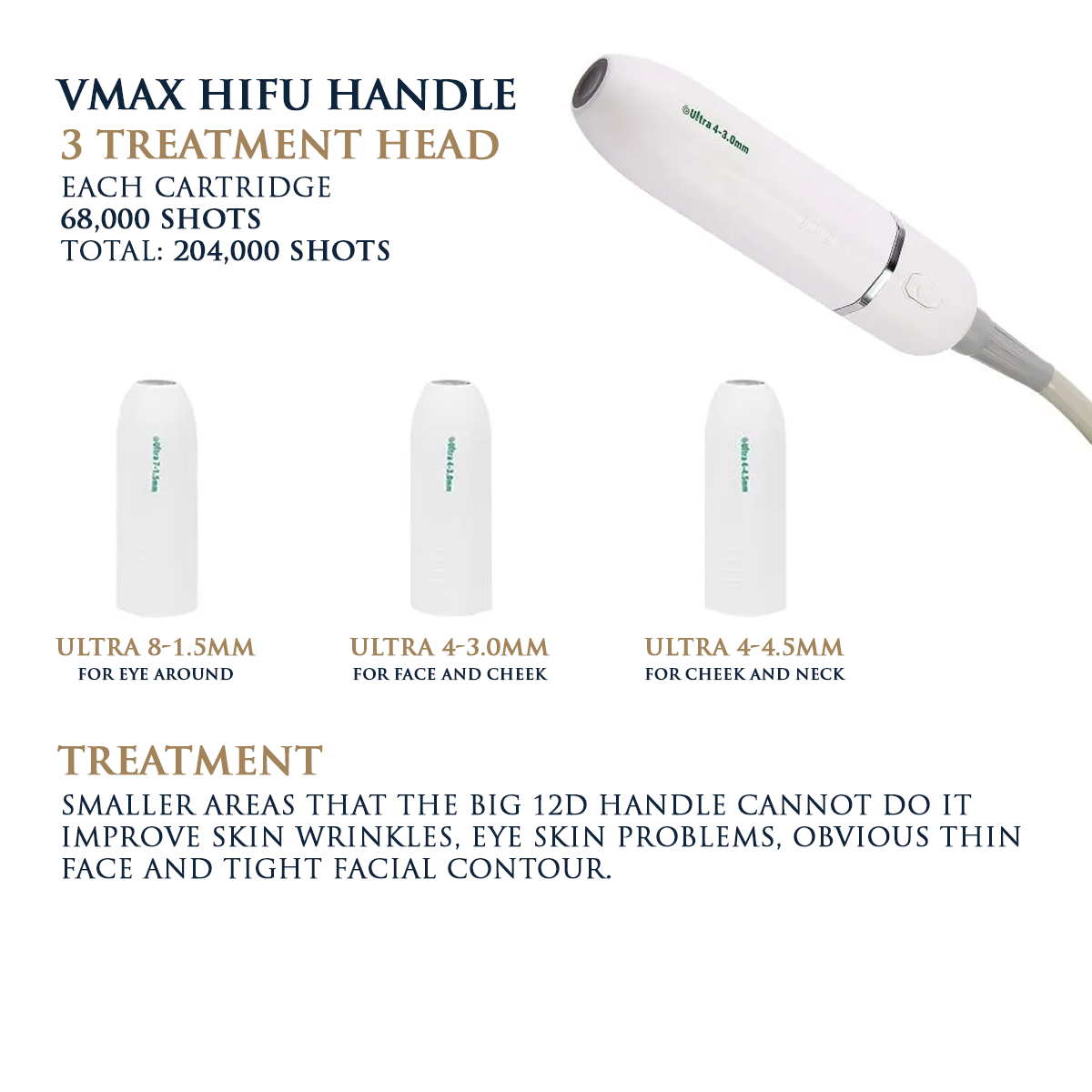 Máquina Multifuncional HIFU Skin Monarch 5 en 1