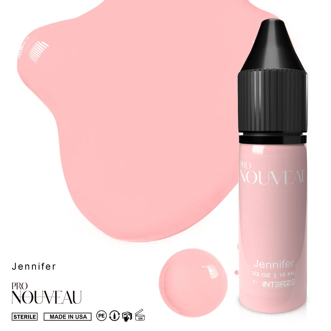 Pro Nouveau Blush Lip Collection by Intenze 6x15ml - BVShop