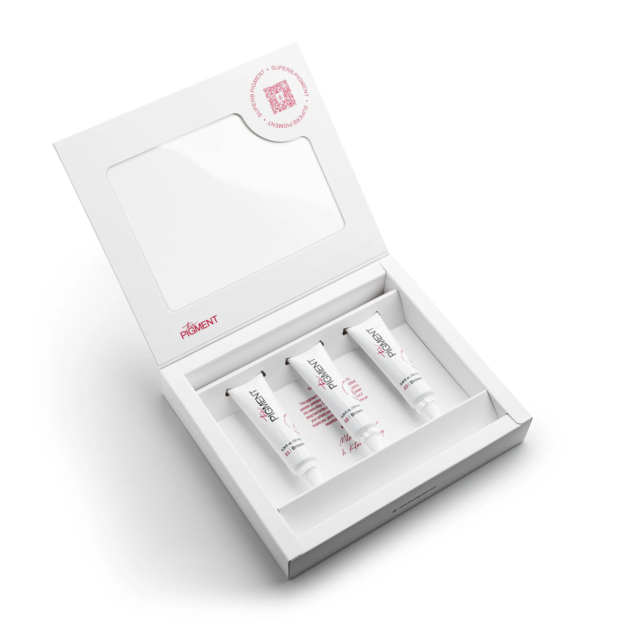 La colección de pigmentos para microblading The Pigment 3x10ml