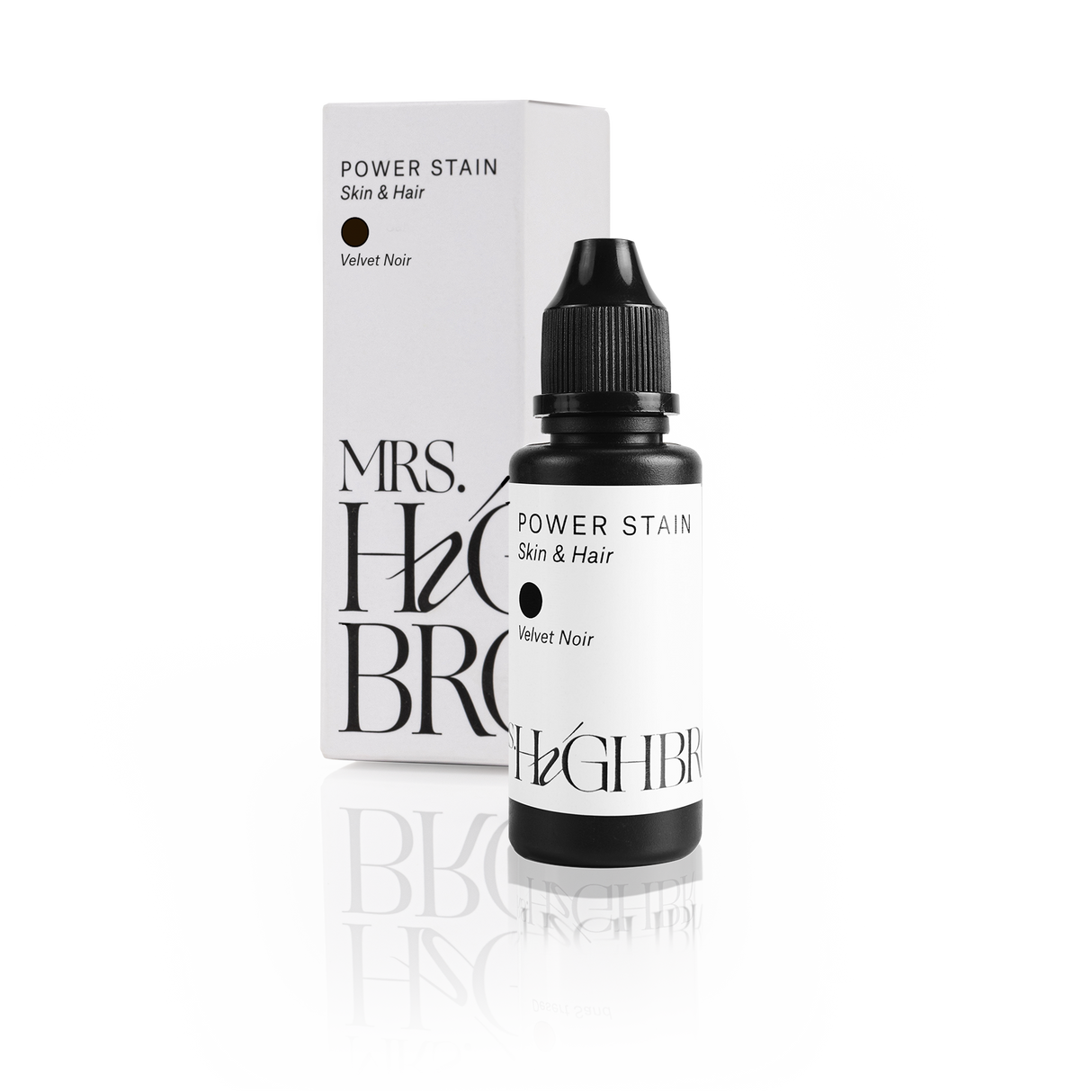 Mrs Highbrow Powerstain Liquid Dye Velvet Noir 15ml - BVShop