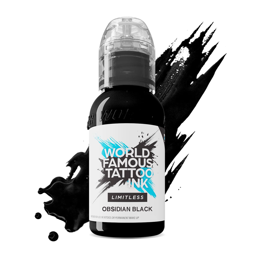 Set de delineado y sombreado de tinta para tatuajes Limitless, mundialmente famoso, 4x30ml