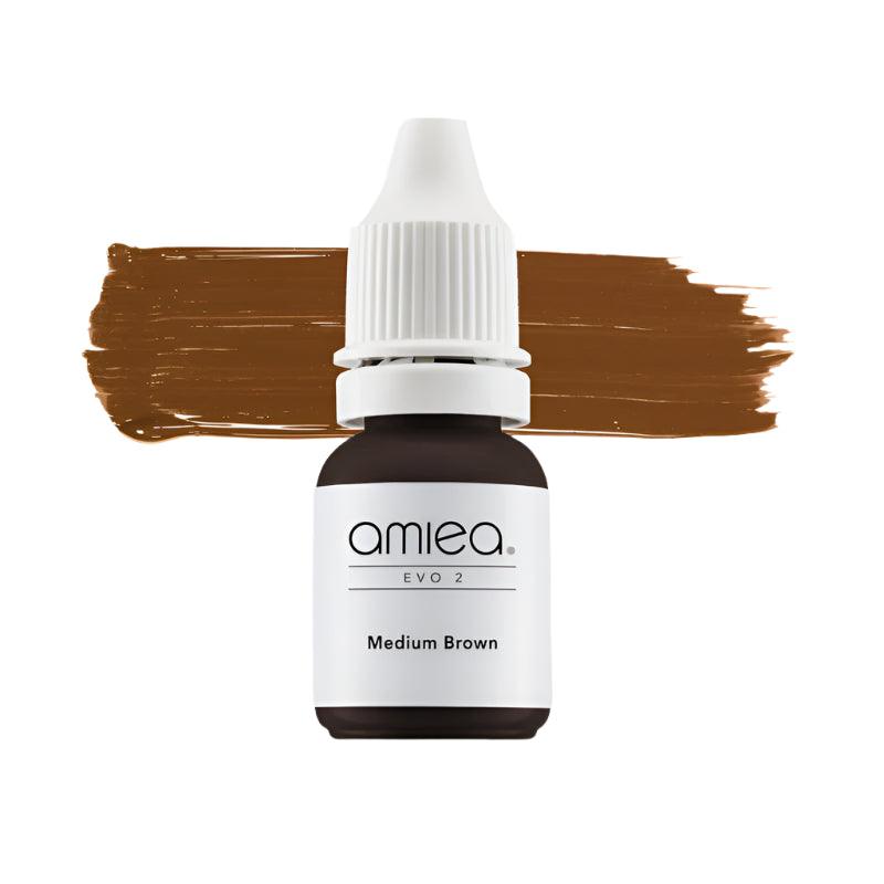 Amiea EVO2 Medium Brown Pigments 10ml - BVShop