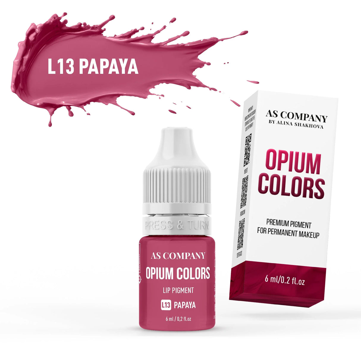 AS COMPANY L13-Papaya (OPIUM COLORS) 6/15ml - BVShop