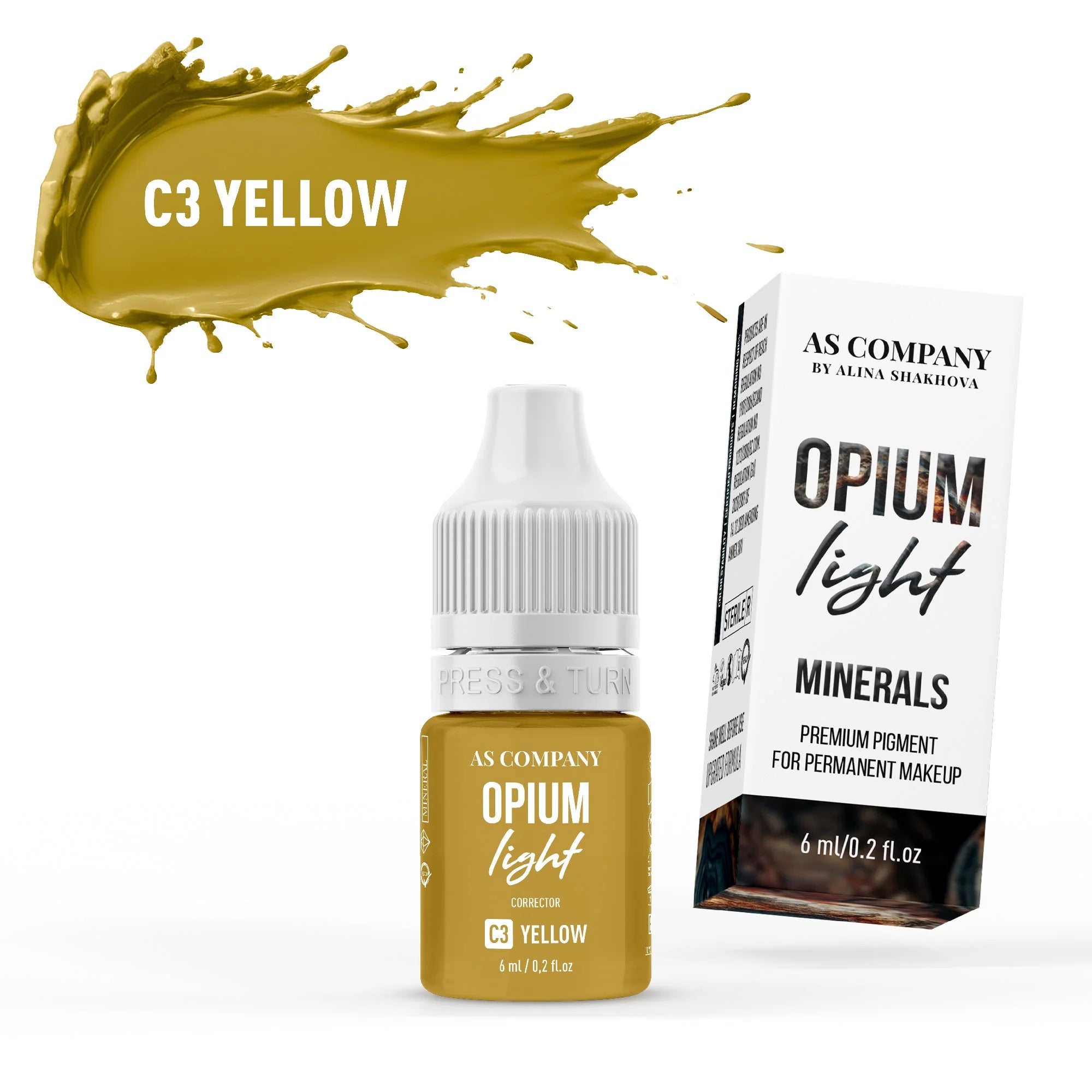 AS COMPANY C3 Yellow (OPIUM LIGHT) 6/15ml - BVShop