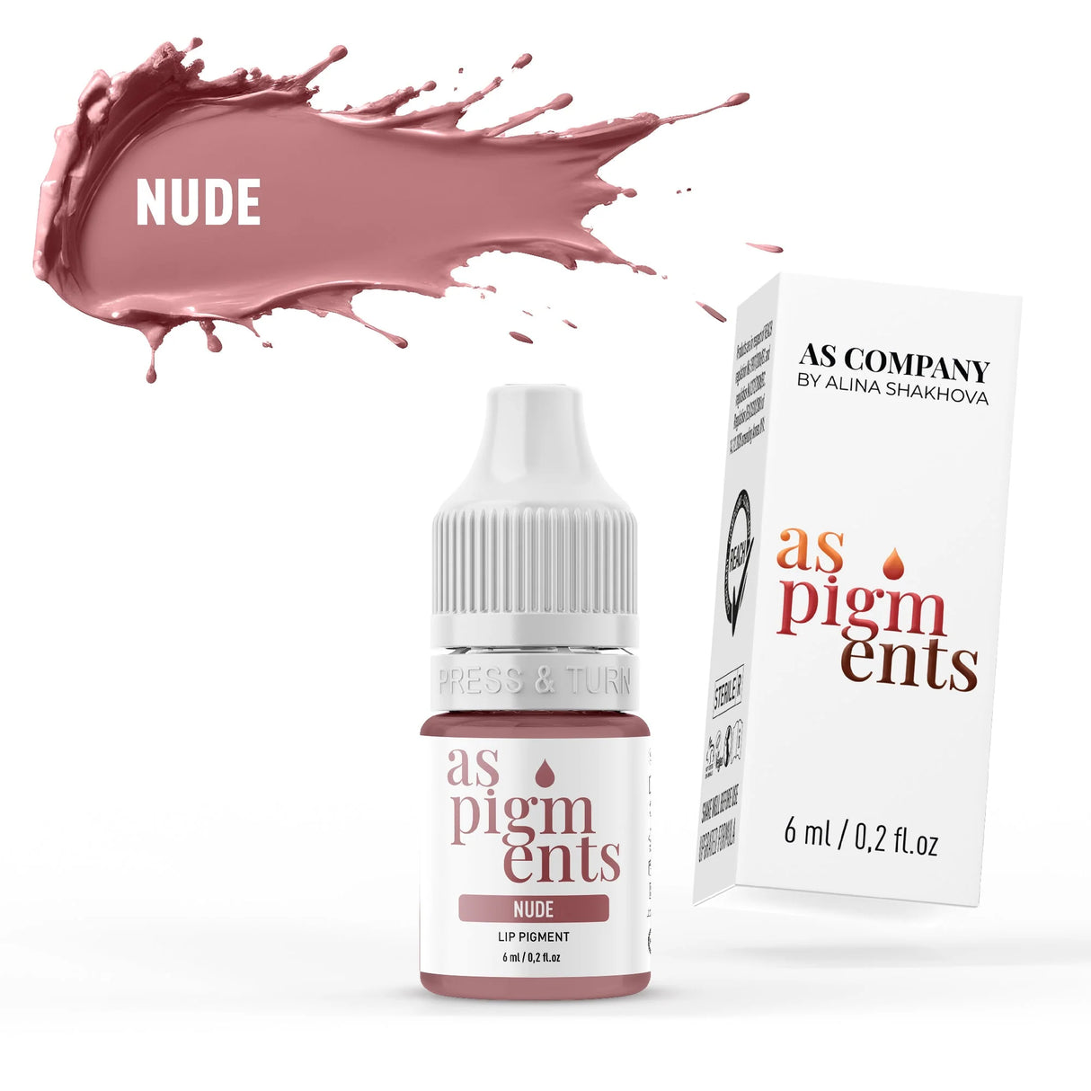 AS COMPANY Base Set Hybrid (AS Pigments) 10pcs/6ml - BVShop