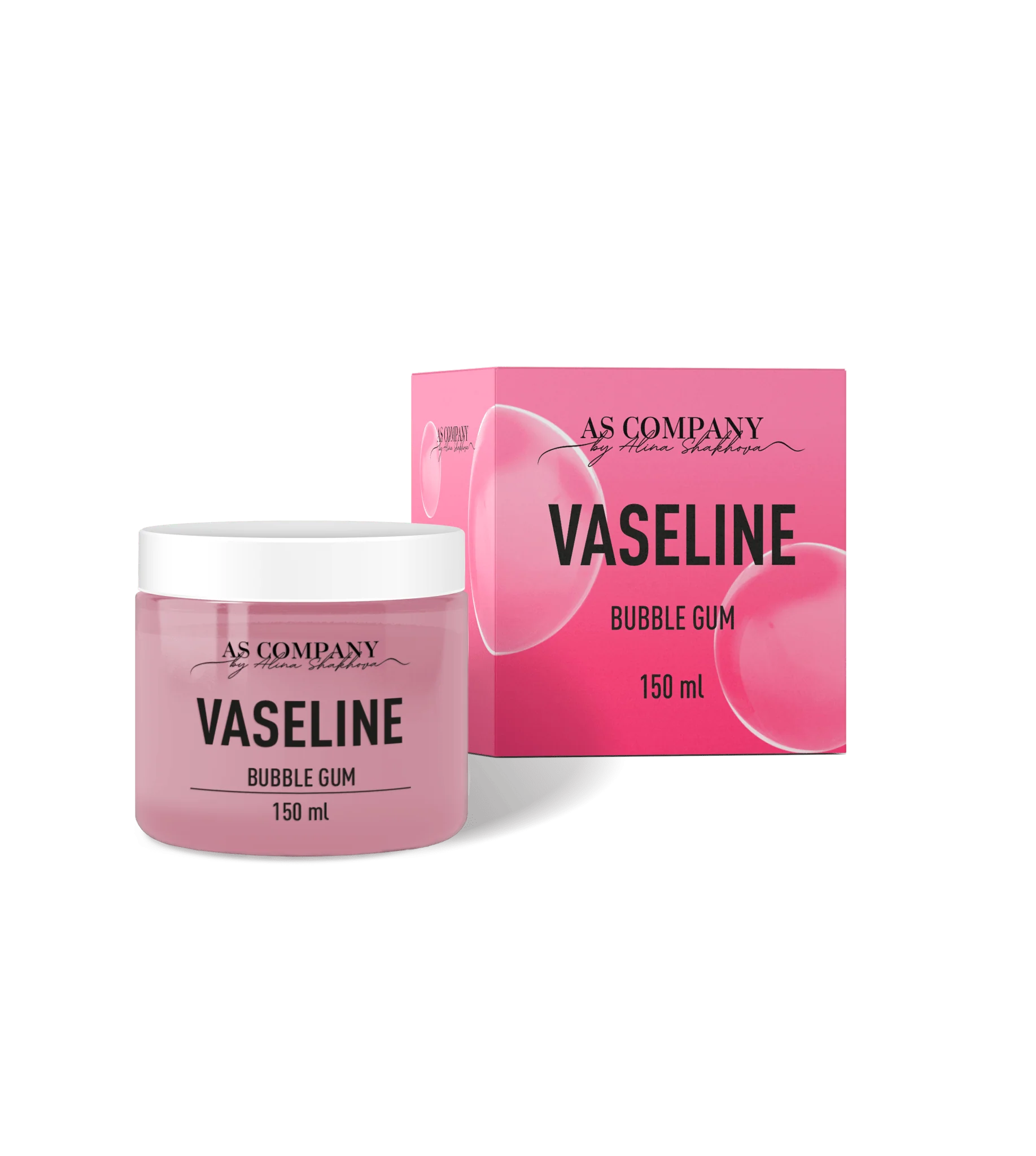 AS COMPANY Vaseline Bubble Gum 150ml - BVShop