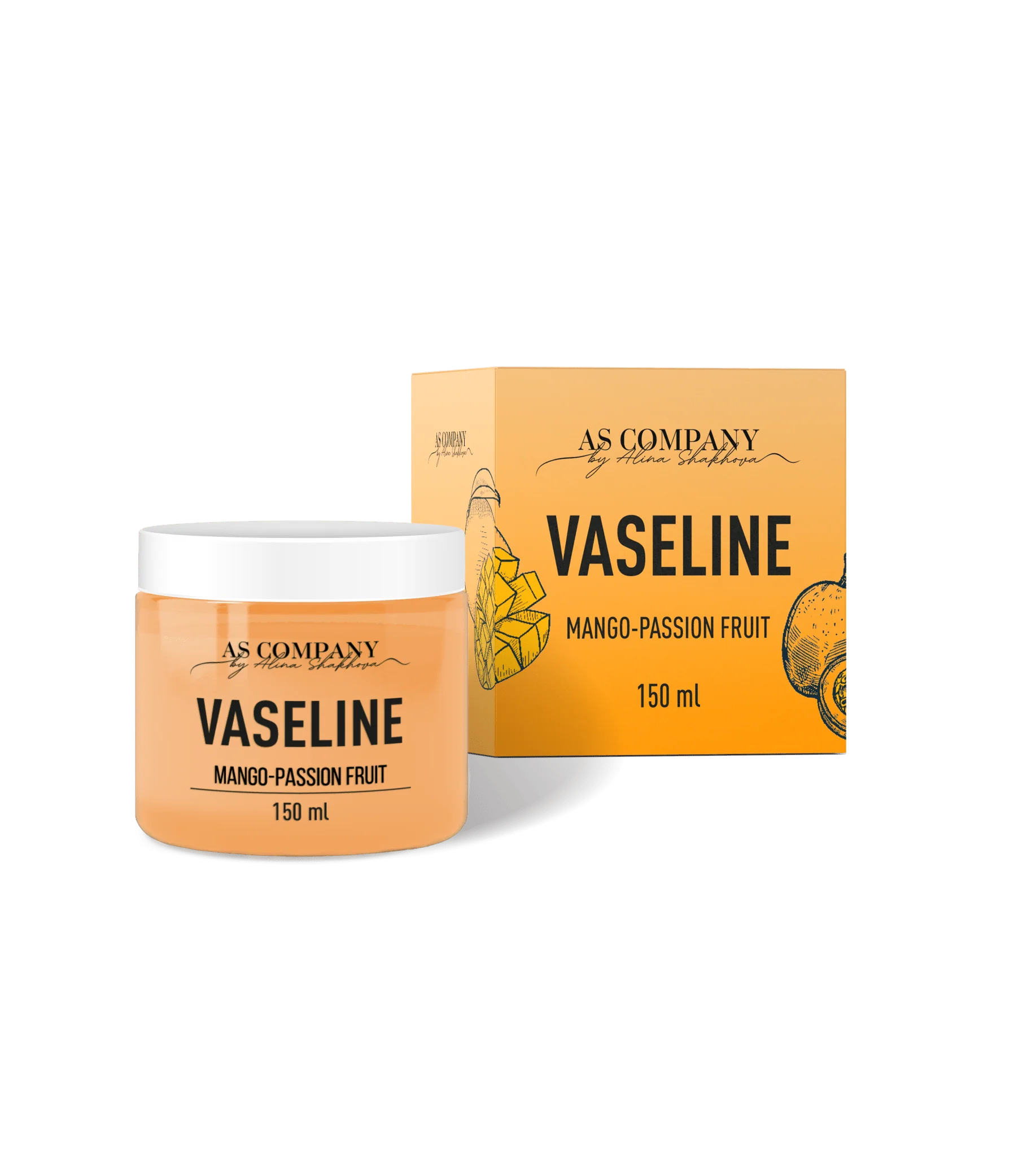 AS COMPANY Vaseline Mango-Passion Fruit 150ml - BVShop