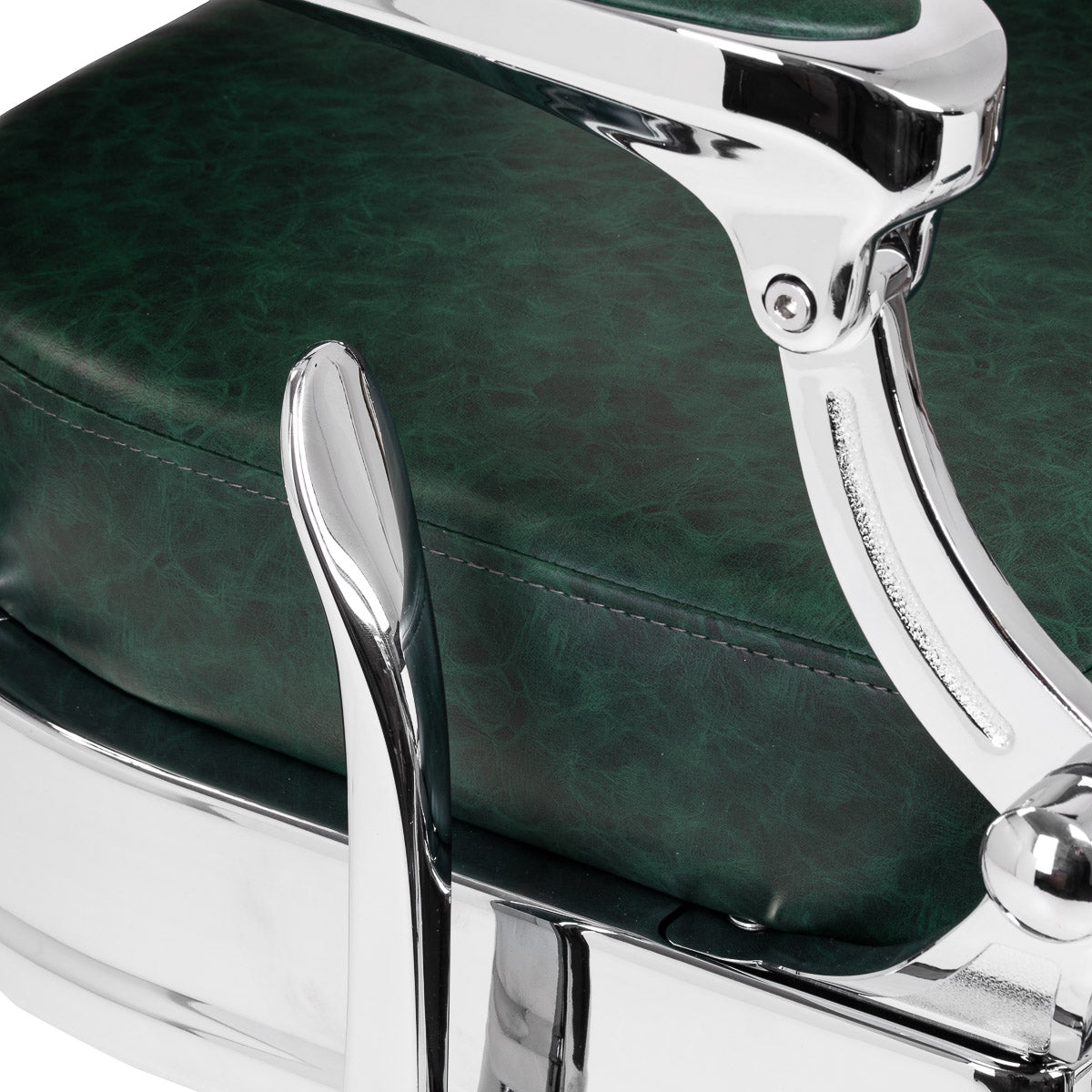 Barber chair Gabbiano President green Chrom - BVShop