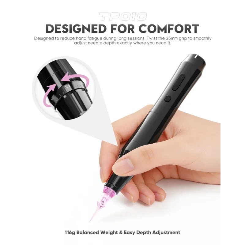 Kit máquina pen inalámbrica Biomaser TP010