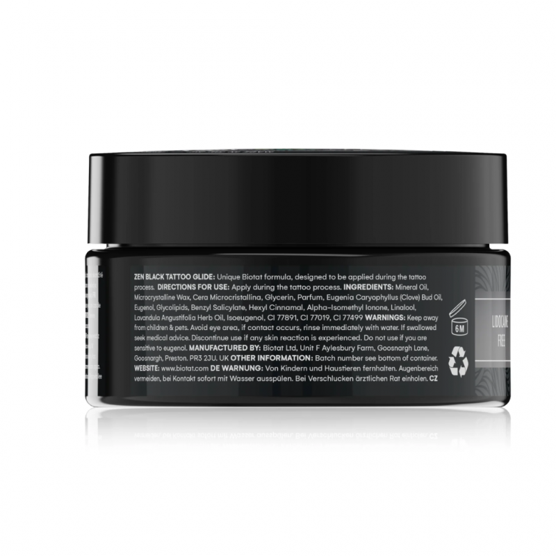 Biotat Tatuaje Negro Deslizante Zen 100 g