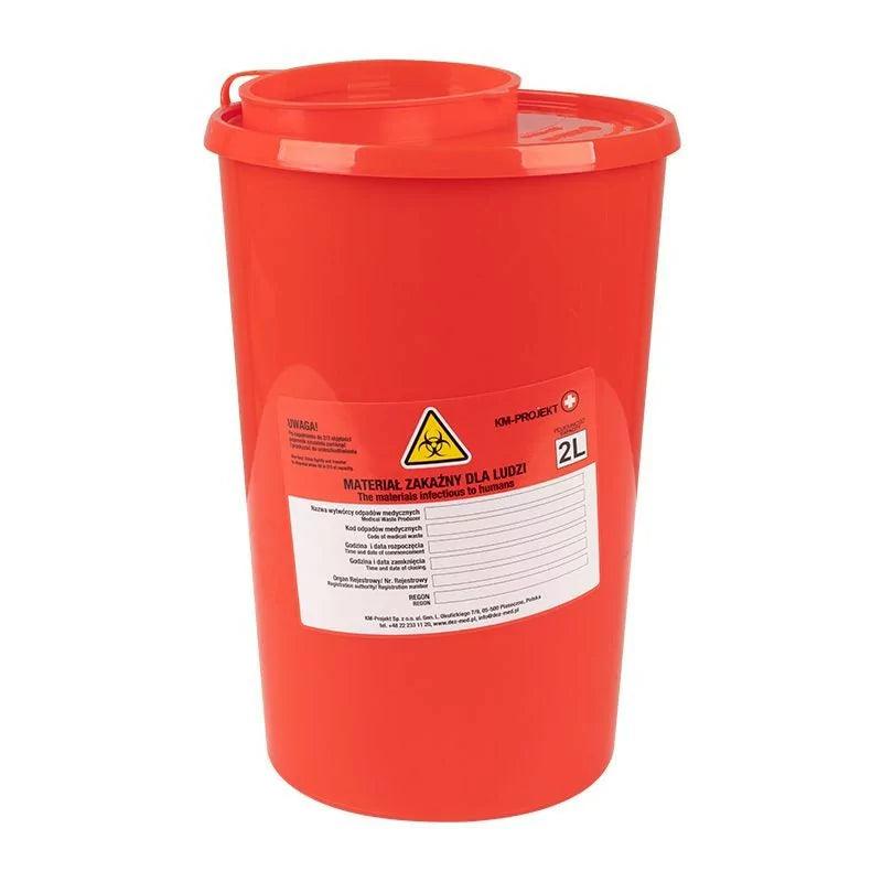 Container For Waste 0.2/0.7/1.0/2.0/3.0/5.0L - BVShop
