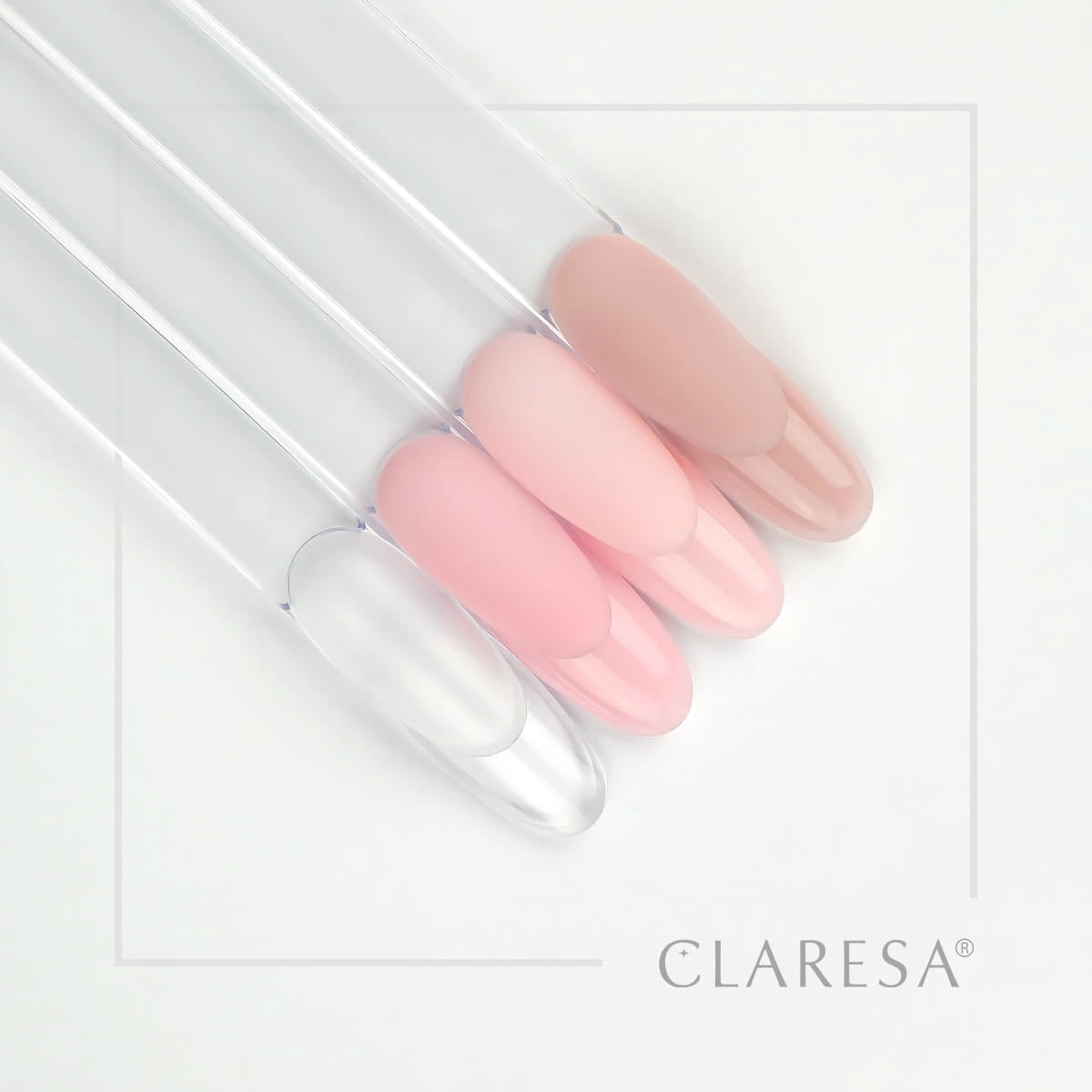 Claresa builder gel Soft & Easy gel clear 45g - BVShop