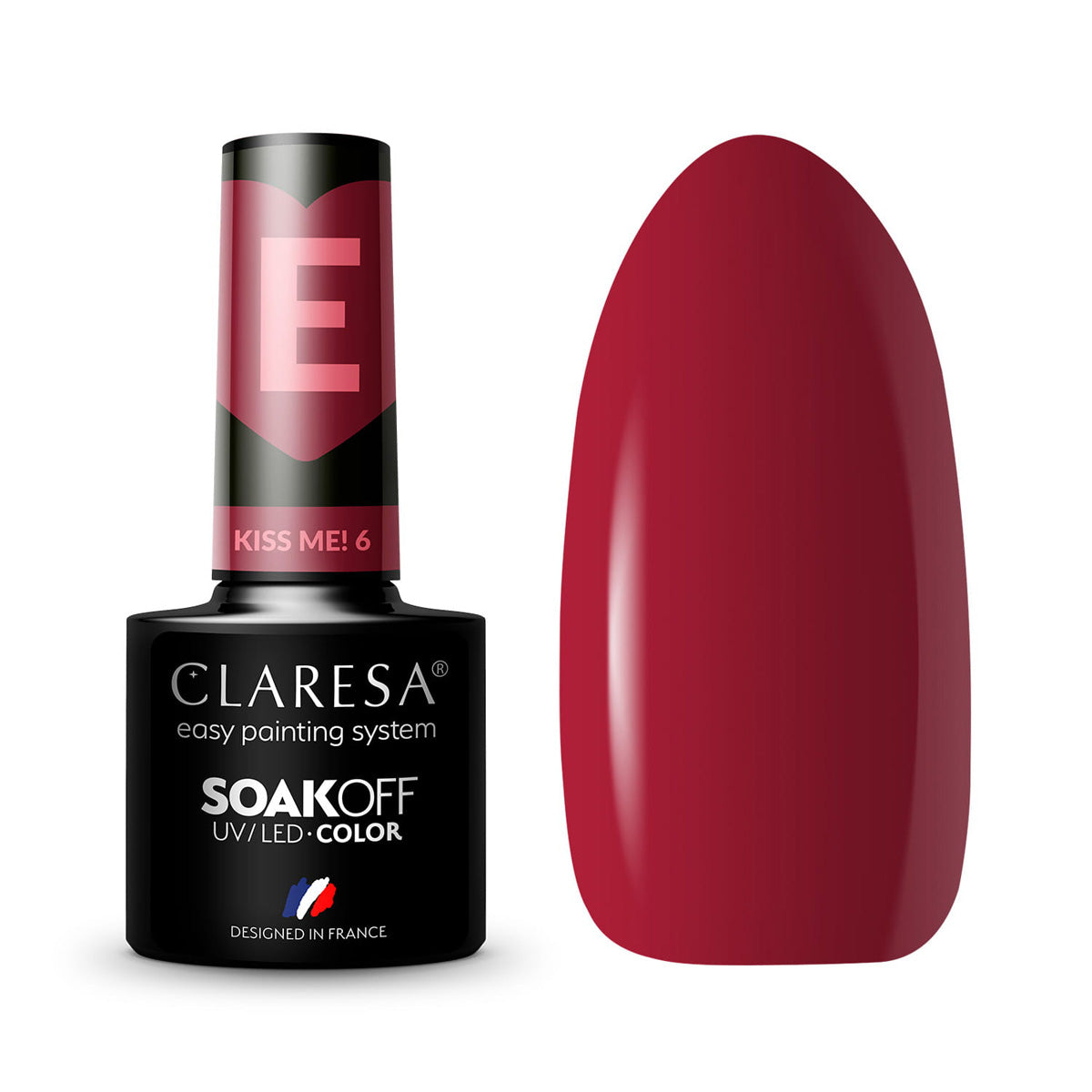 CLARESA hybrid polish Kiss Me! 6 -5g - BVShop