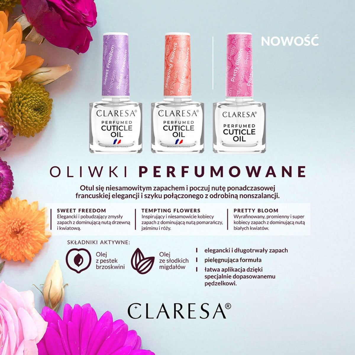 CLARESA Pretty Bloom perfume oil 5ml - BVShop