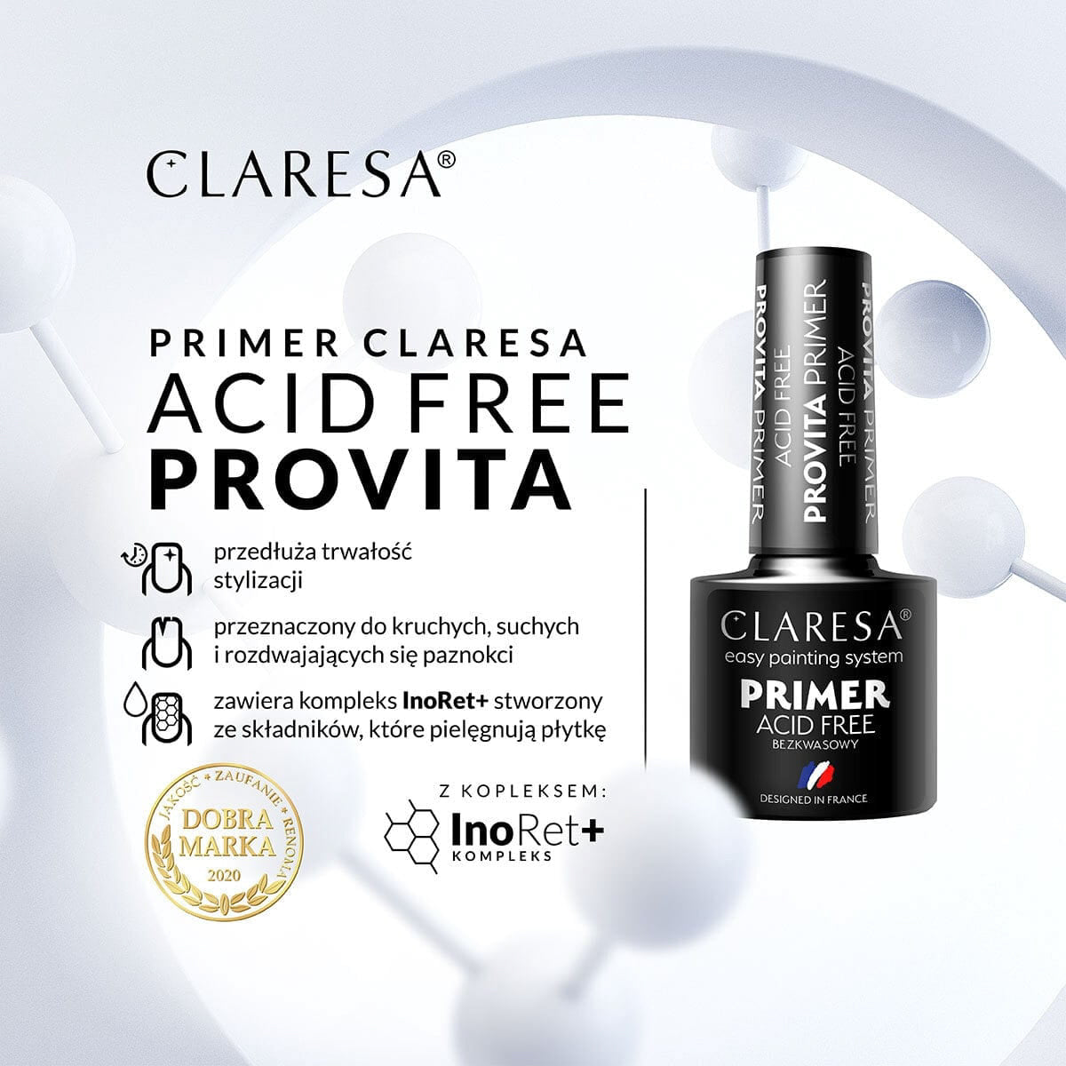 CLARESA Primer. Acid Free Provita - BVShop