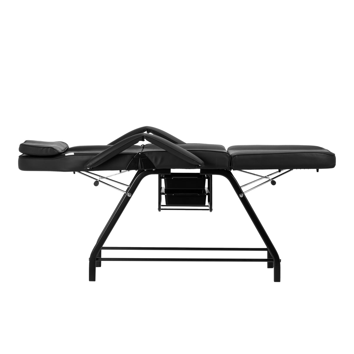 Cosmetic chair 557A with cuvettes black - BVShop